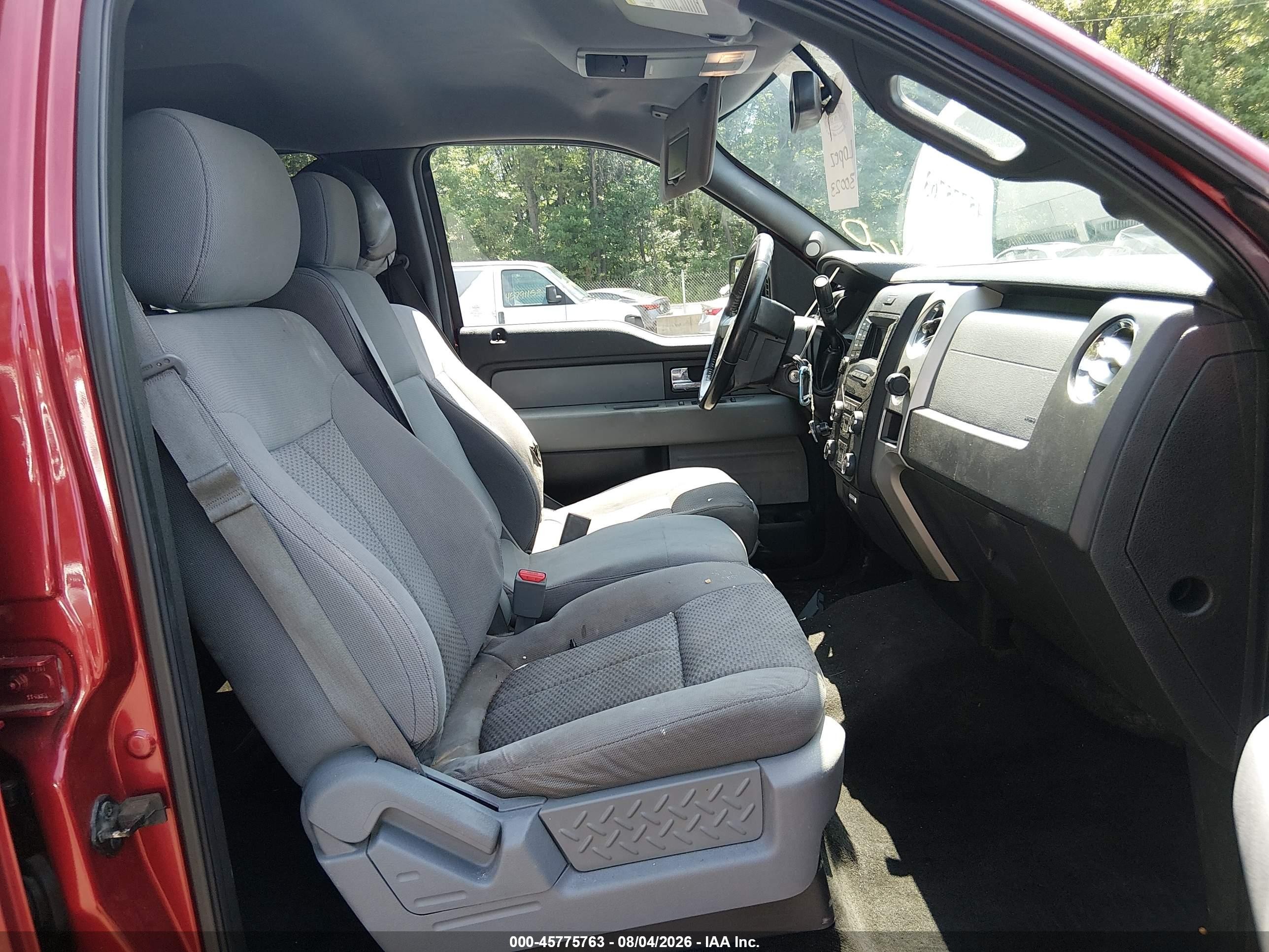 2013 Ford F-150 Xlt Red vin: 1FTFW1ET9DFD09079