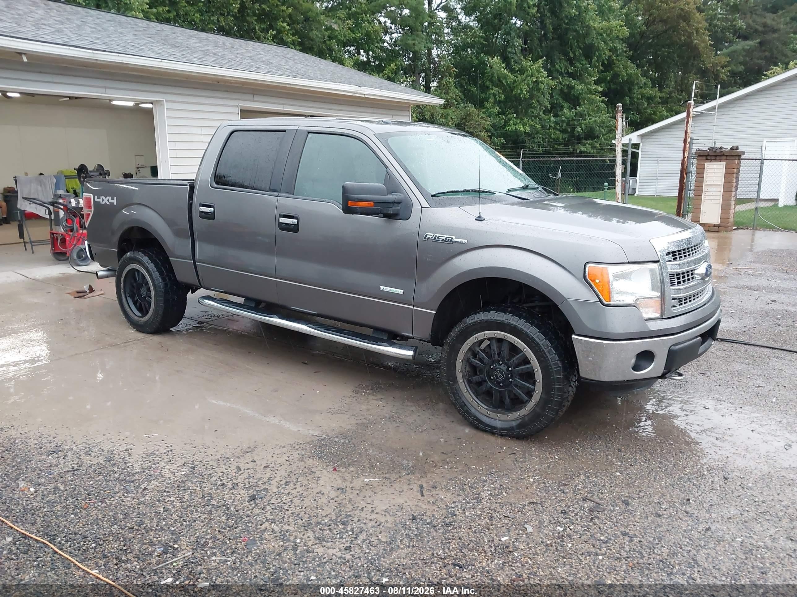 2013 Ford F-150 Xlt Gray vin: 1FTFW1ET9DFD66348