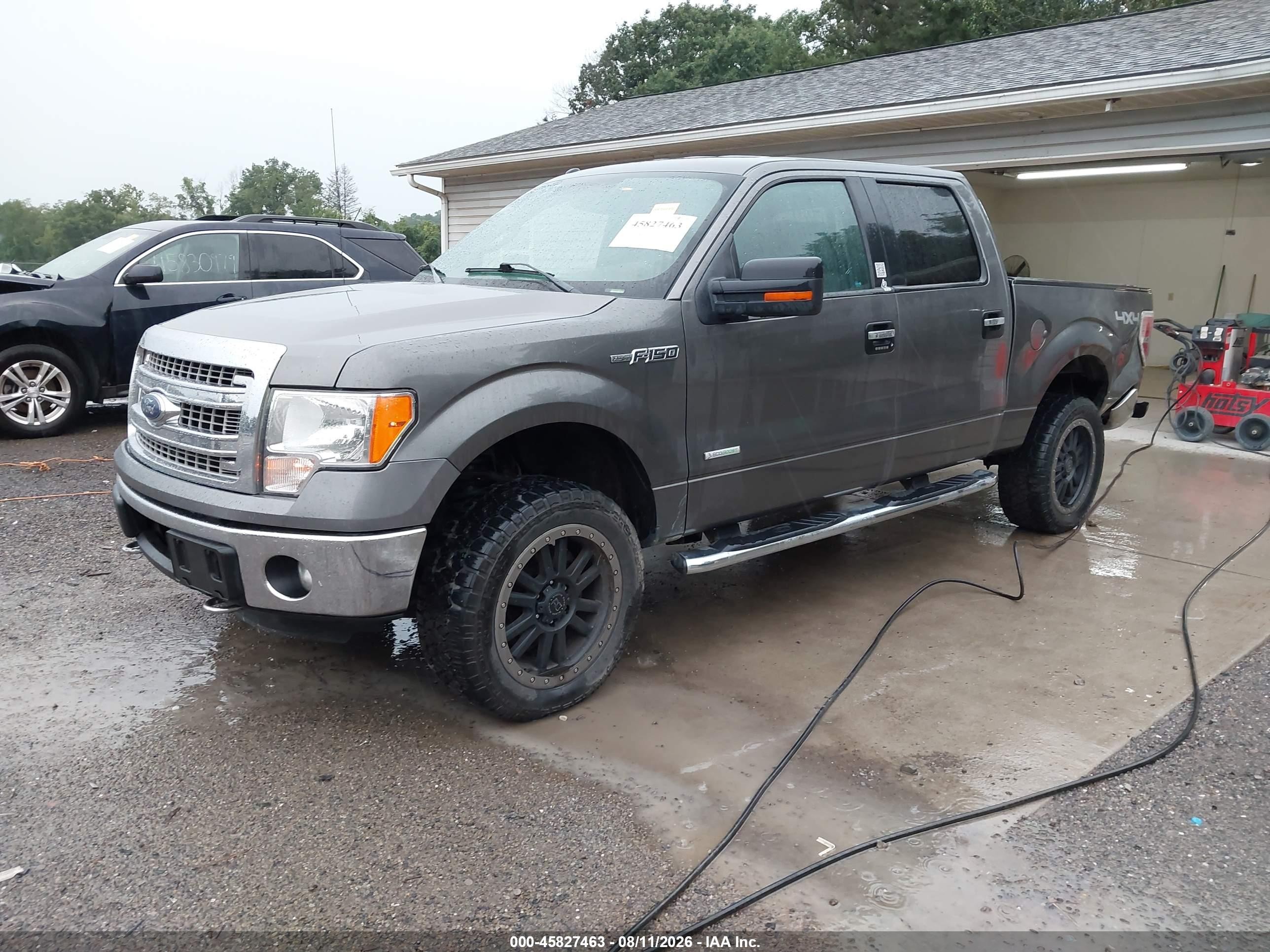 2013 Ford F-150 Xlt Gray vin: 1FTFW1ET9DFD66348