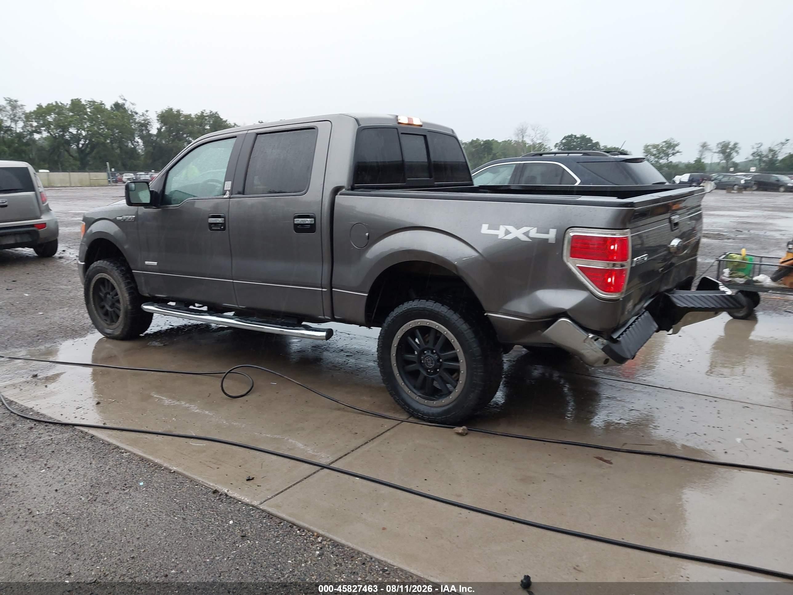 2013 Ford F-150 Xlt Gray vin: 1FTFW1ET9DFD66348