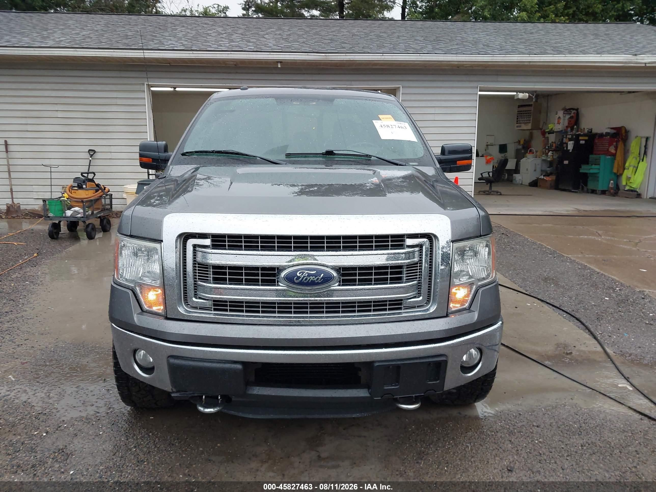 2013 Ford F-150 Xlt Gray vin: 1FTFW1ET9DFD66348