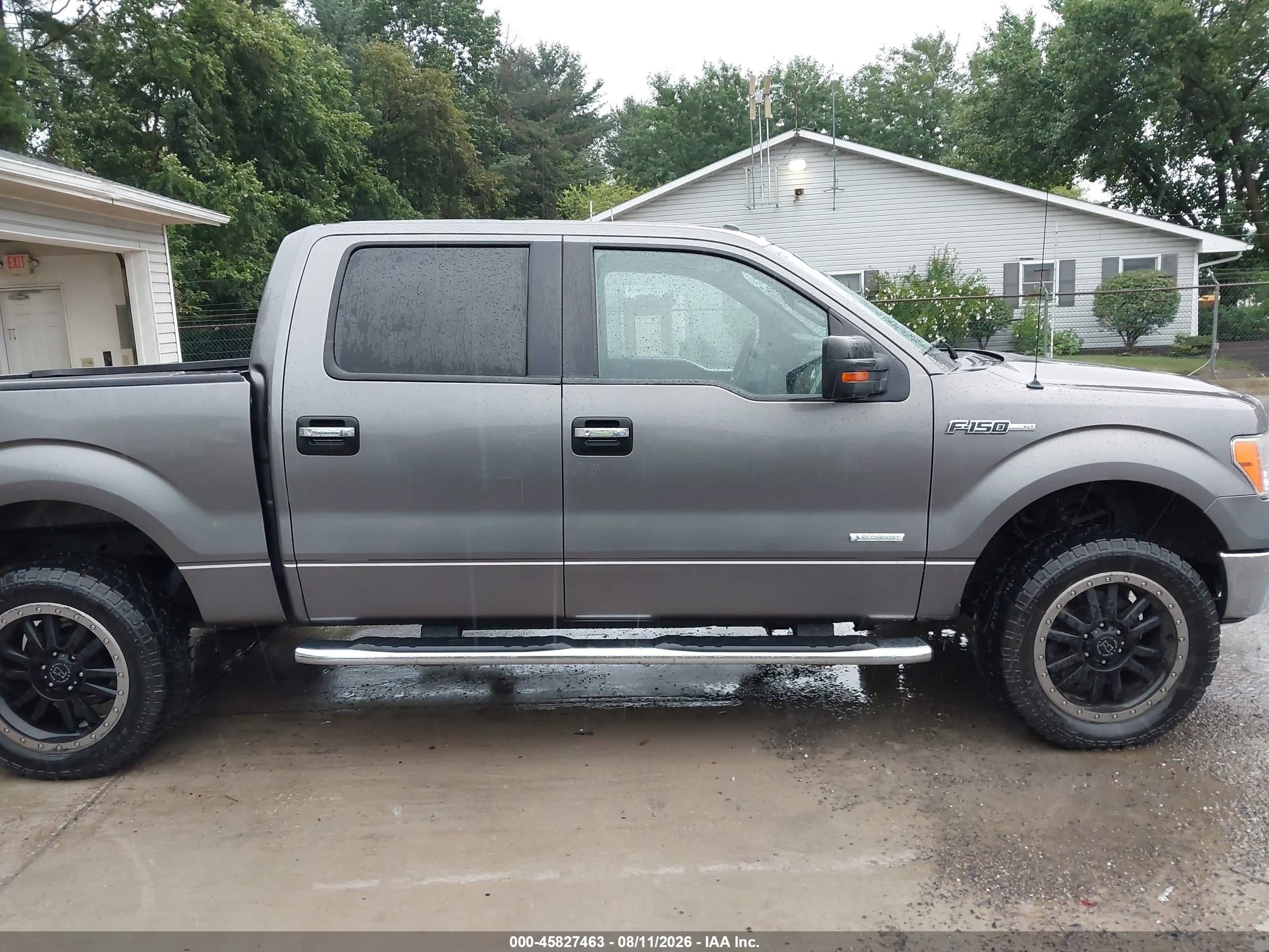 2013 Ford F-150 Xlt Gray vin: 1FTFW1ET9DFD66348