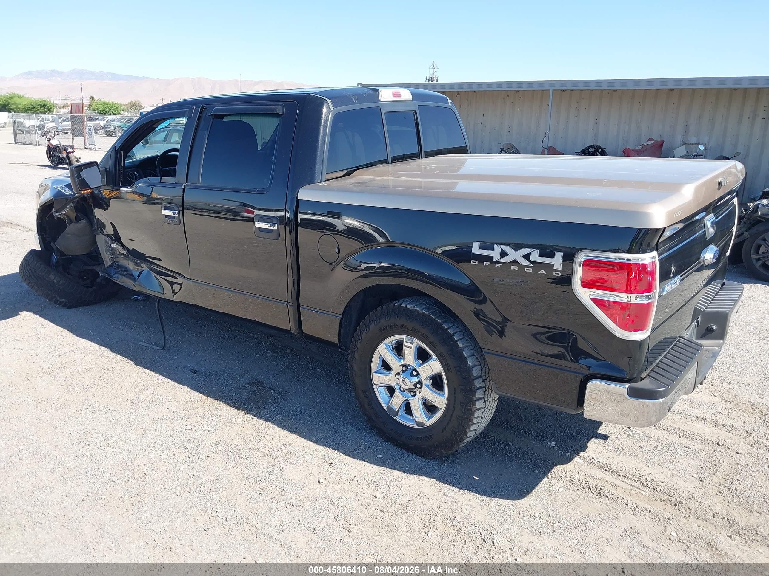 2013 Ford F-150 Xlt Black vin: 1FTFW1ET9DFE00577