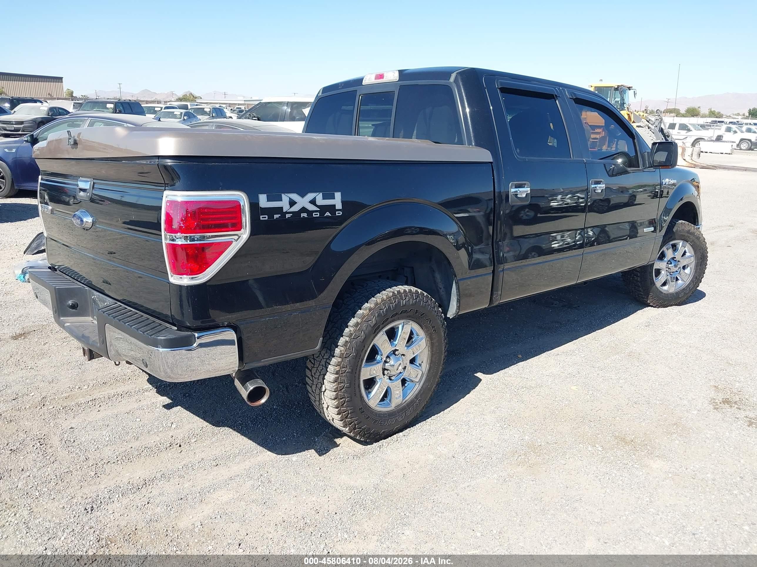 2013 Ford F-150 Xlt Black vin: 1FTFW1ET9DFE00577