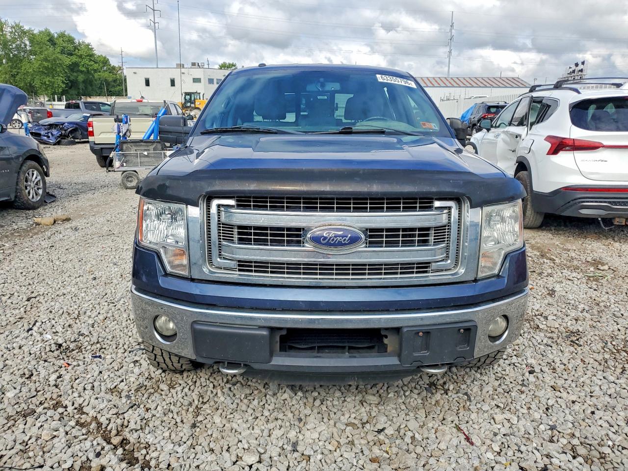 2013 Ford F150 Supercrew Синий vin: 1FTFW1ET9DKD05086