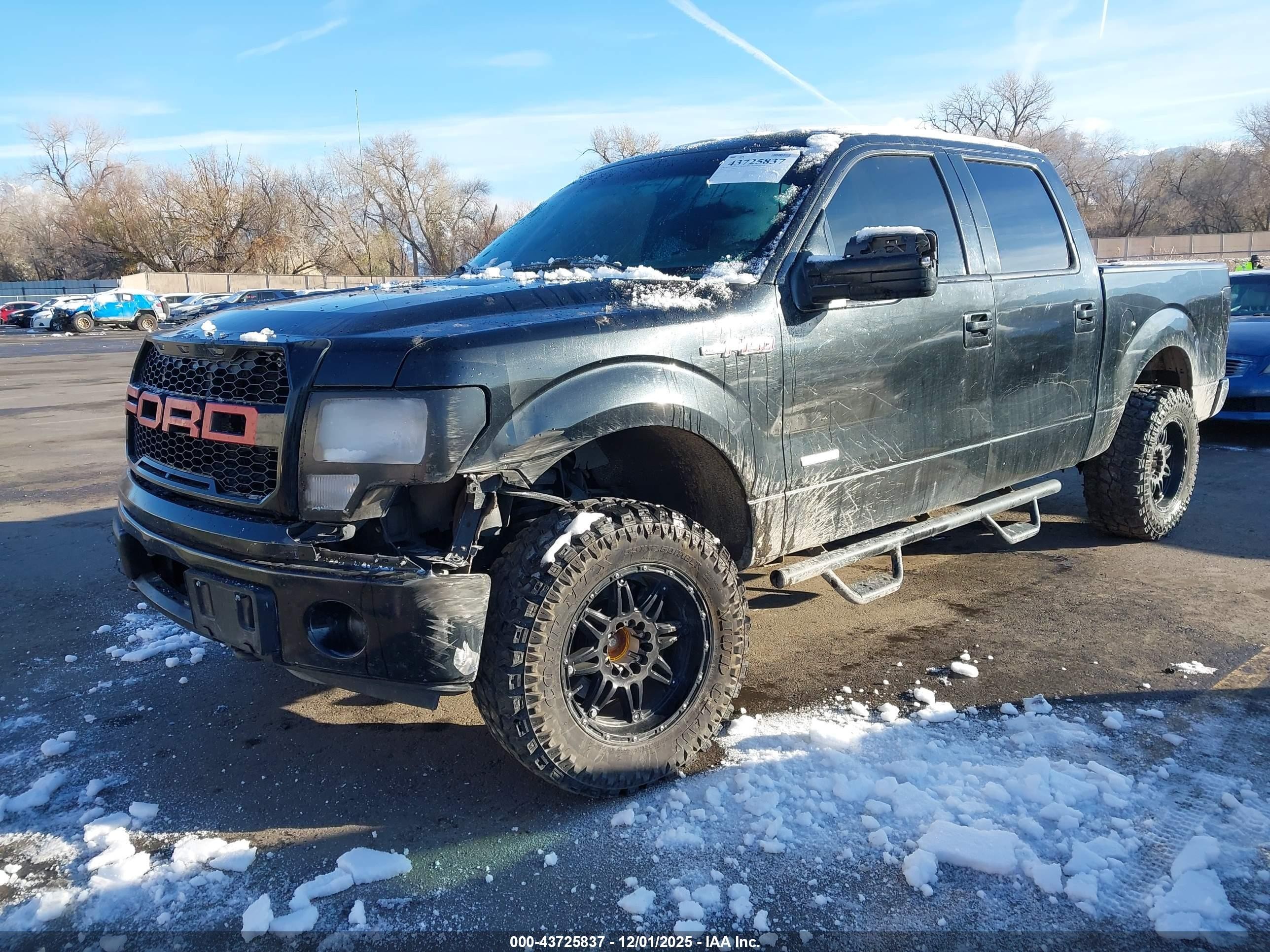 2013 Ford F-150 Xlt Black vin: 1FTFW1ET9DKD10367