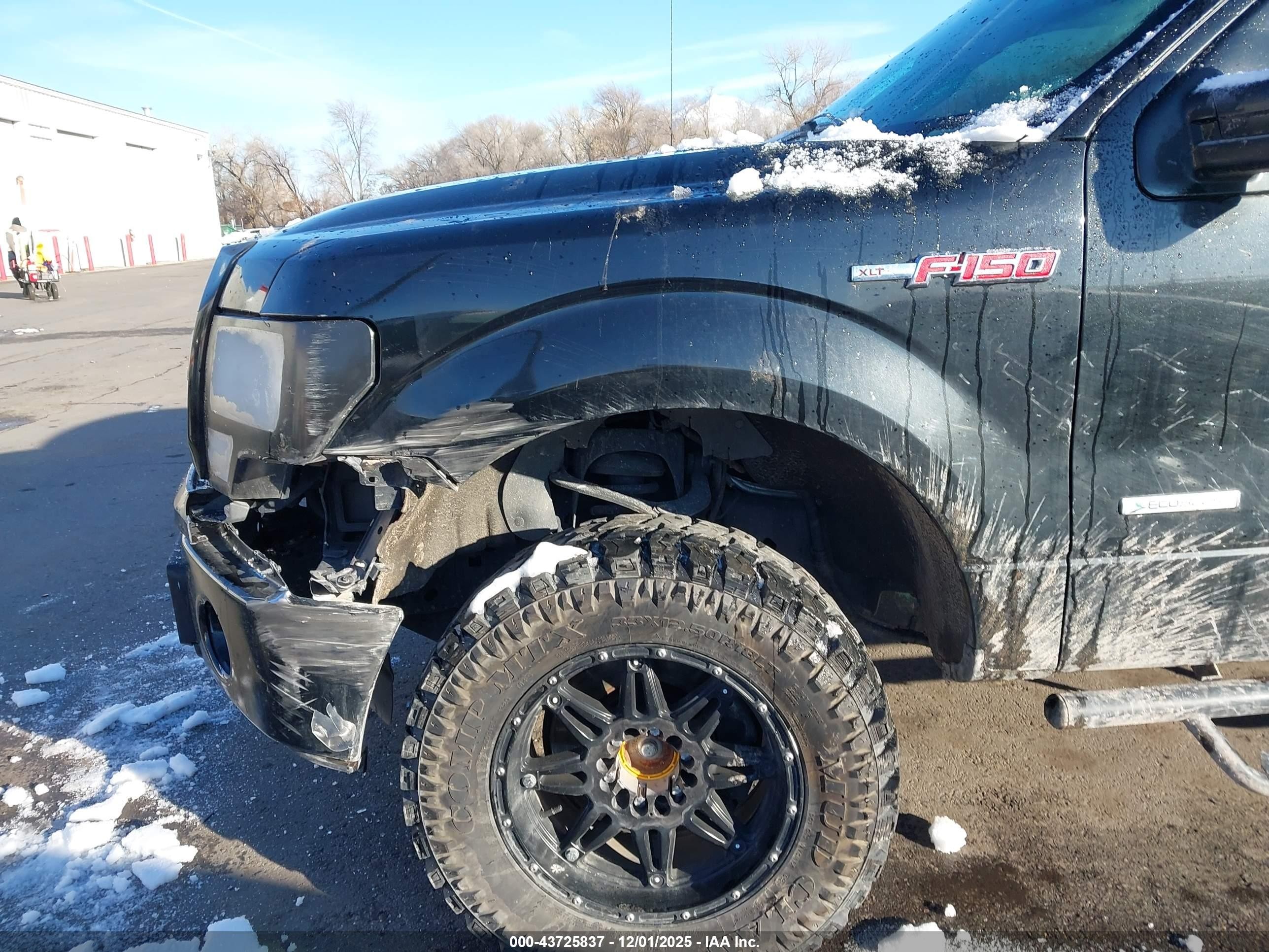 2013 Ford F-150 Xlt Black vin: 1FTFW1ET9DKD10367