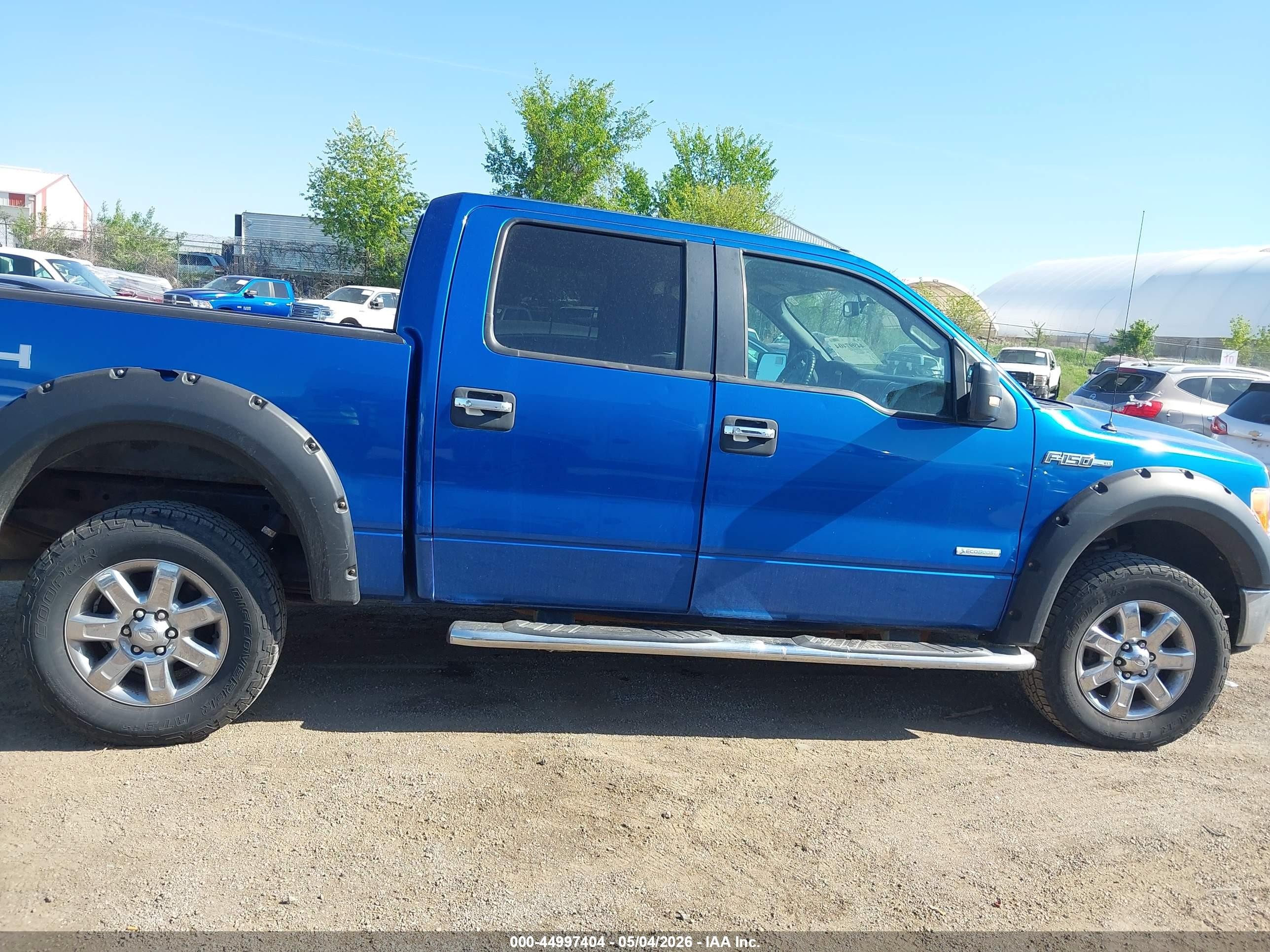 2013 Ford F-150 Xlt Blue vin: 1FTFW1ET9DKD46043