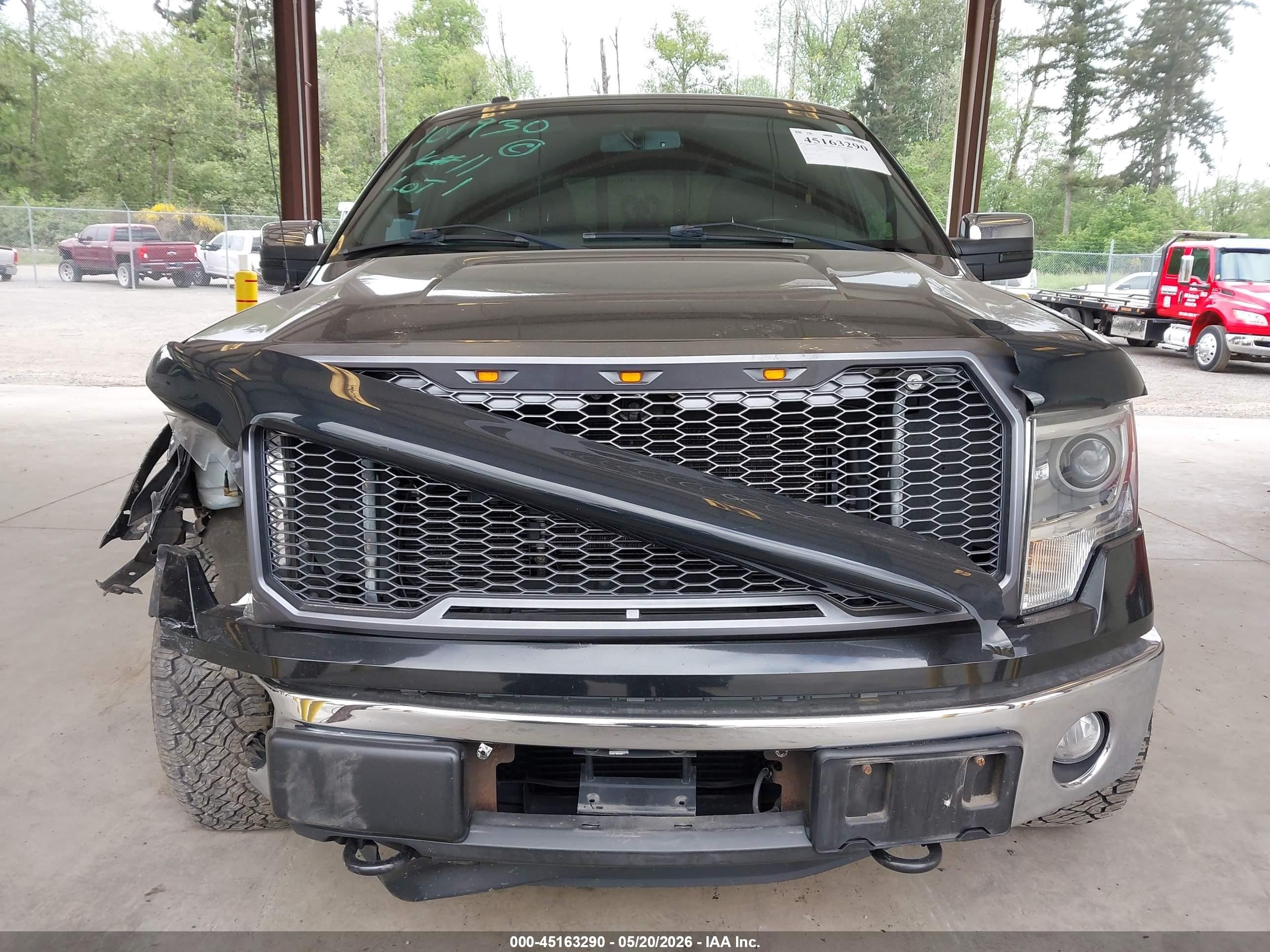 2013 Ford F-150 Lariat Черный vin: 1FTFW1ET9DKE48281