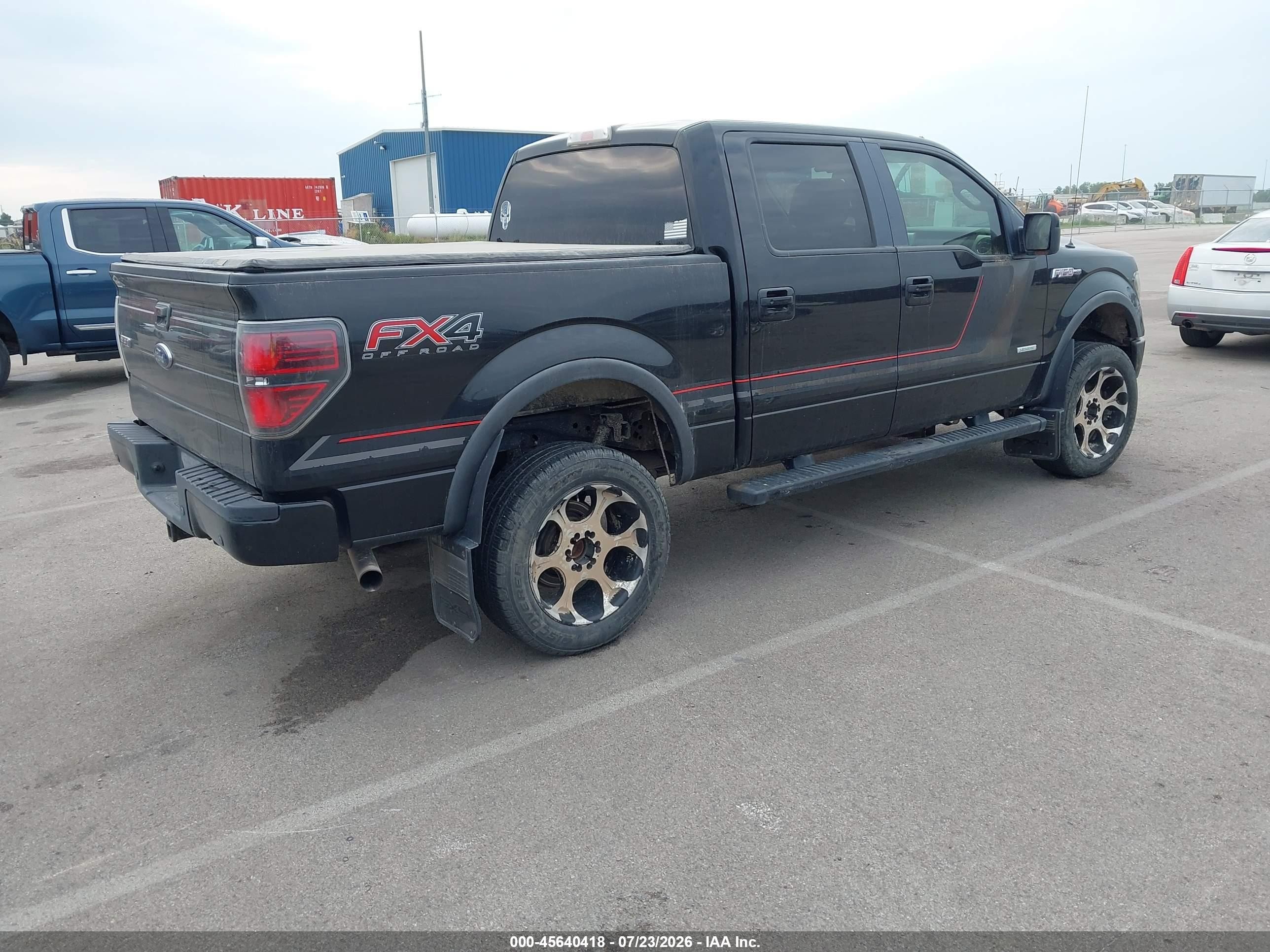 2013 Ford F-150 Fx4 Black vin: 1FTFW1ET9DKE68093