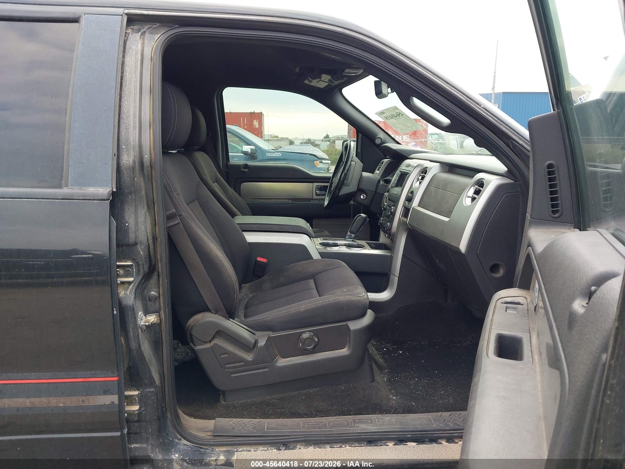 2013 Ford F-150 Fx4 Black vin: 1FTFW1ET9DKE68093