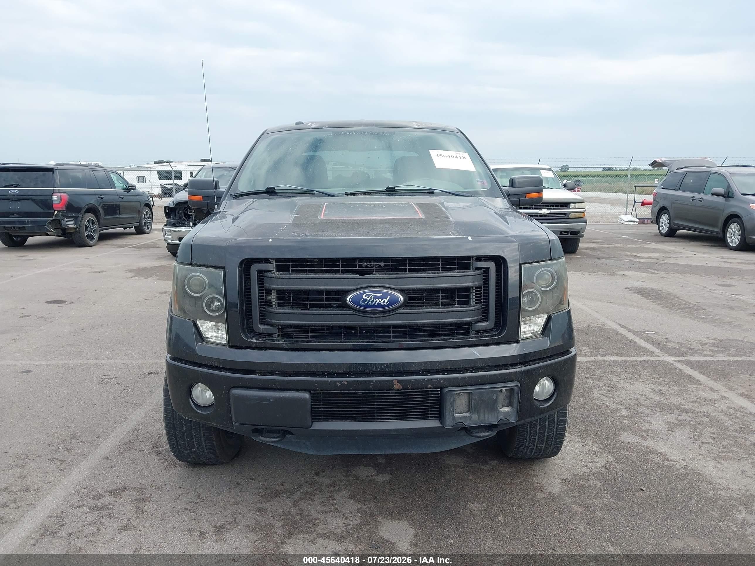 2013 Ford F-150 Fx4 Black vin: 1FTFW1ET9DKE68093