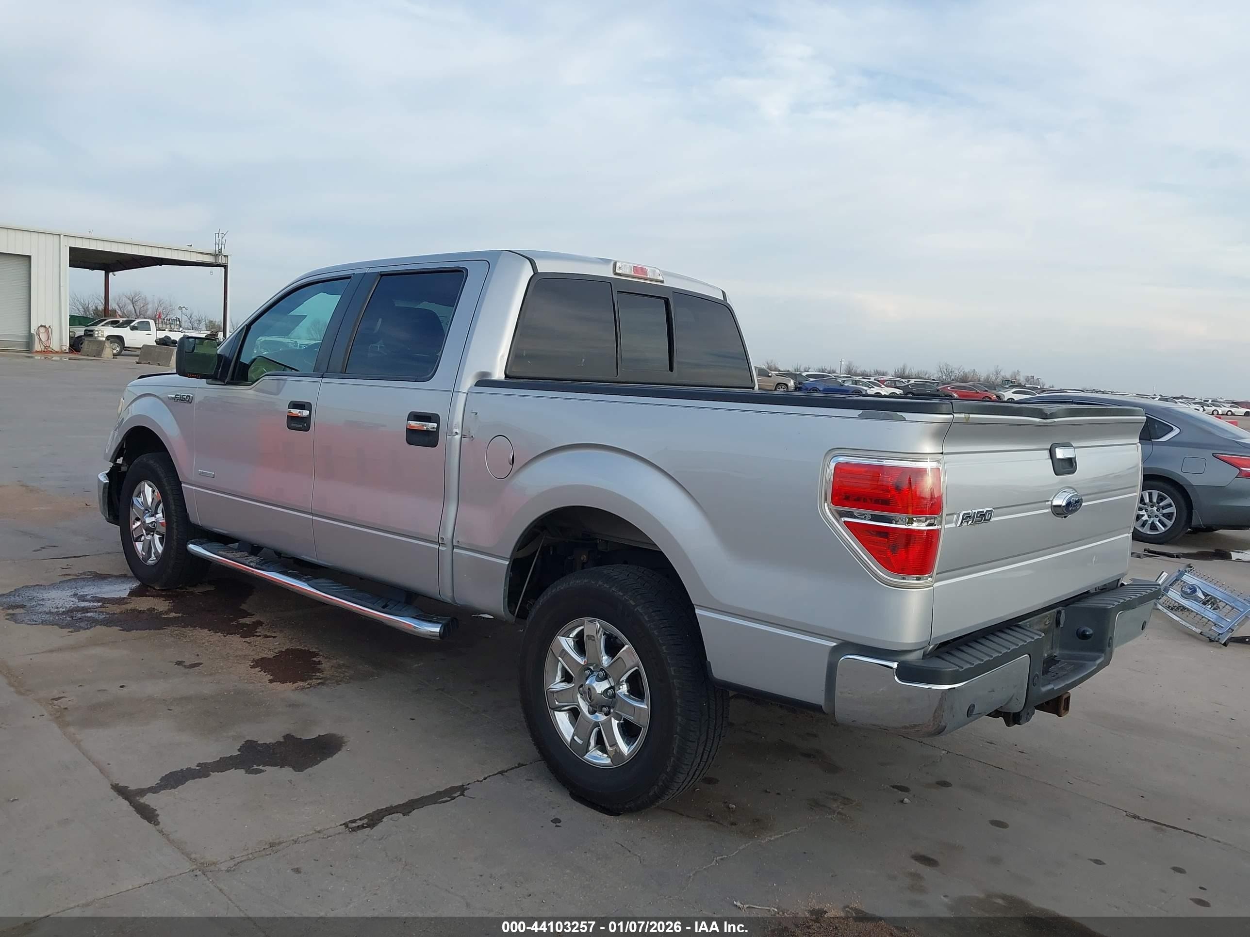 2013 Ford F-150 Xlt Silver vin: 1FTFW1ET9DKF24386