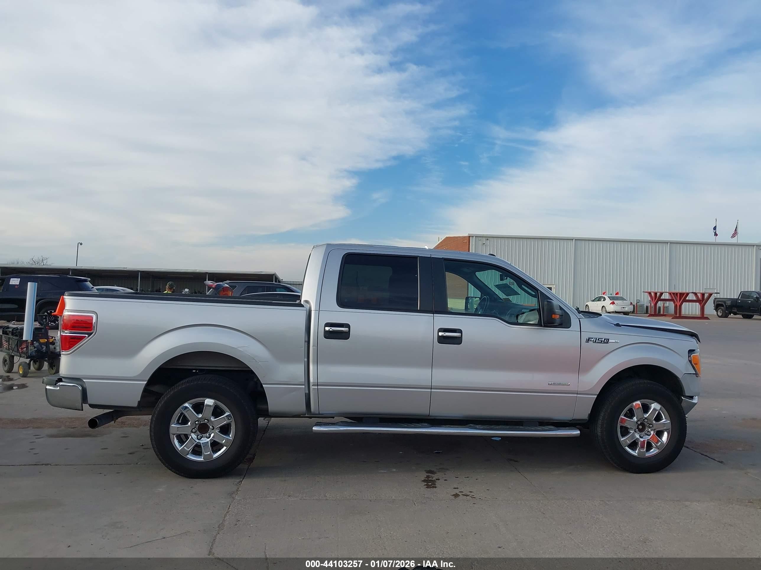 2013 Ford F-150 Xlt Silver vin: 1FTFW1ET9DKF24386