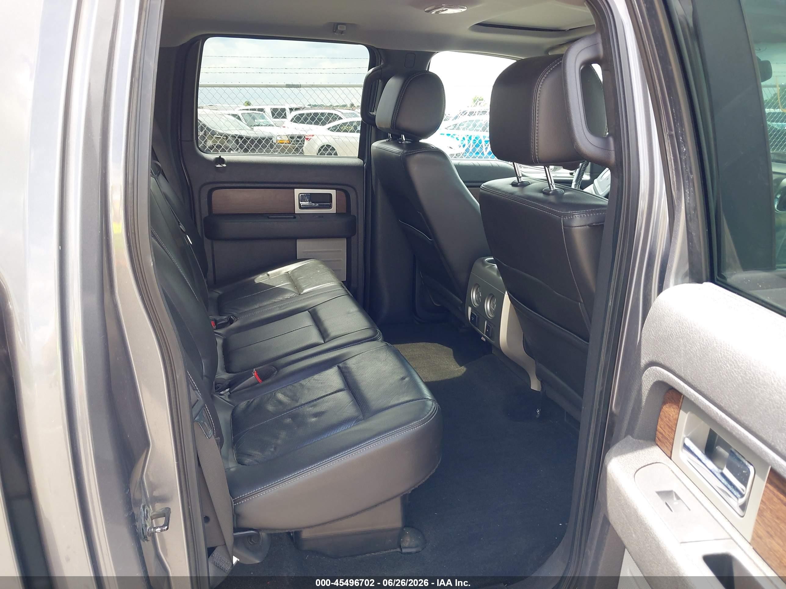 2013 Ford F-150 Lariat Gray vin: 1FTFW1ET9DKF32309