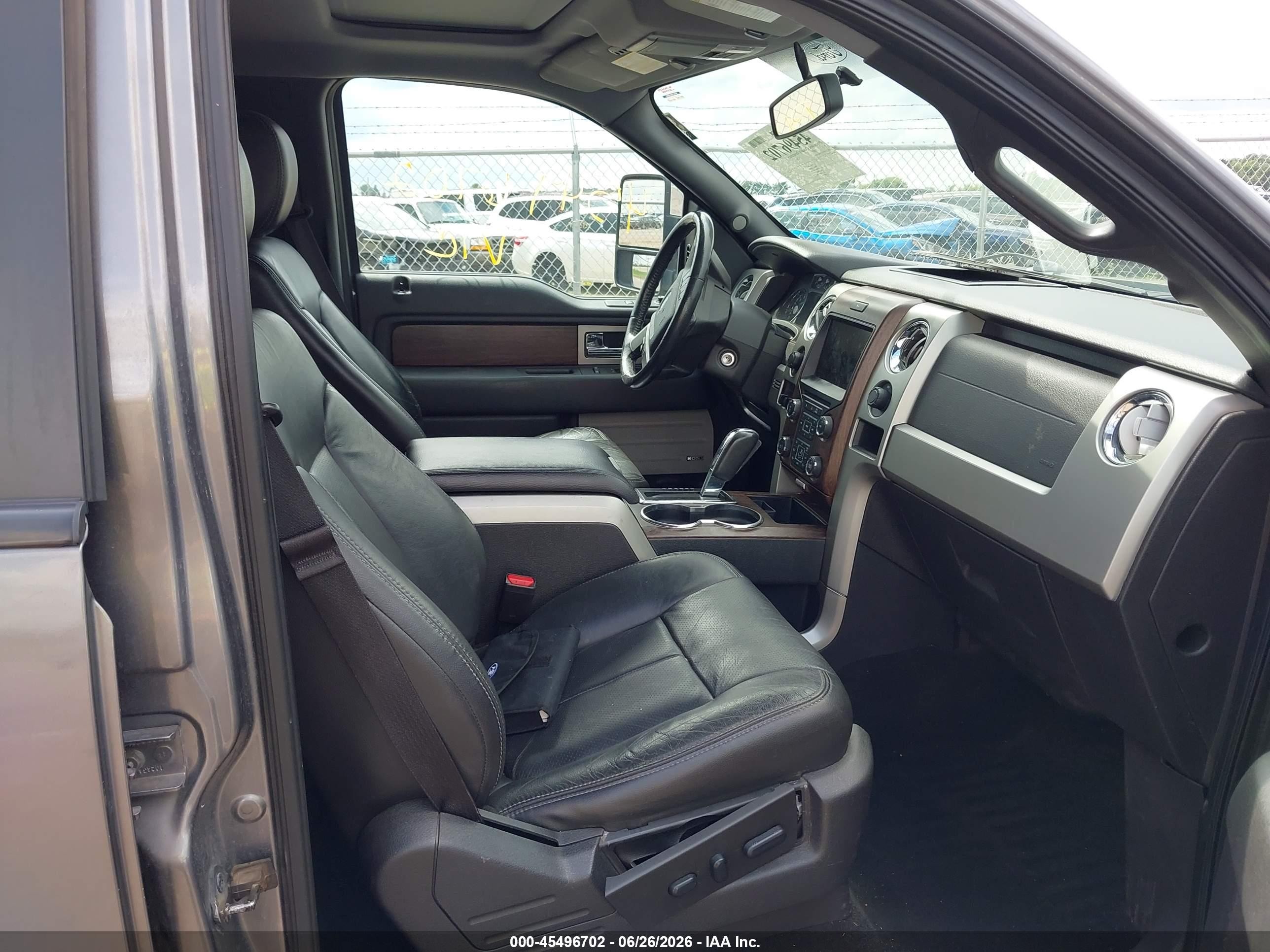 2013 Ford F-150 Lariat Gray vin: 1FTFW1ET9DKF32309