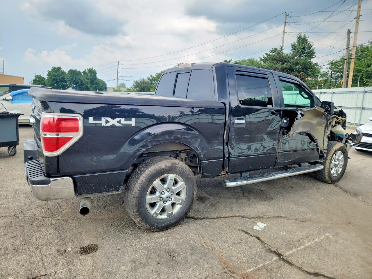 2013 Ford F150 Supercrew Black vin: 1FTFW1ET9DKF41107