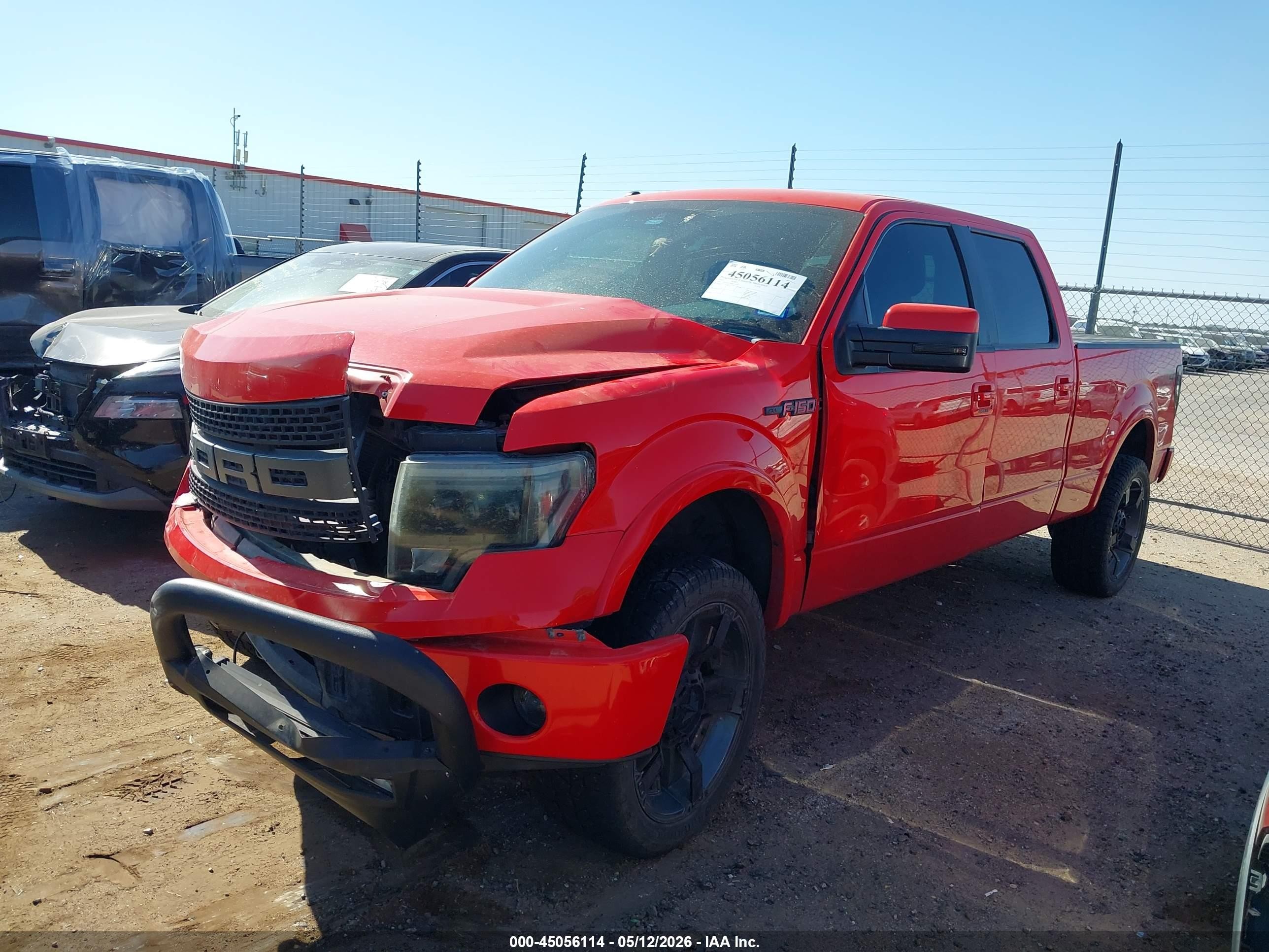 2013 Ford F-150 Fx4 Red vin: 1FTFW1ET9DKF55279