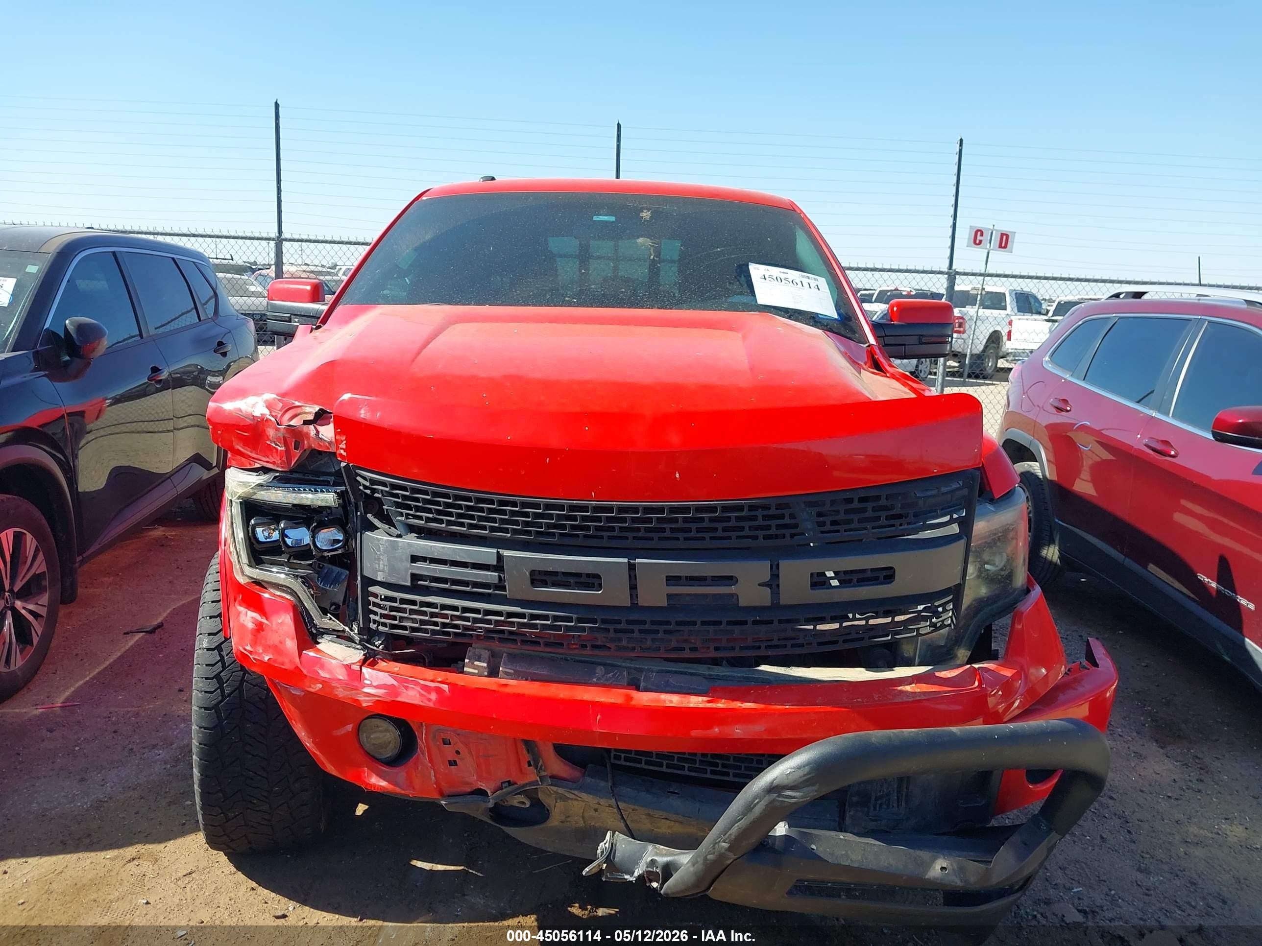 2013 Ford F-150 Fx4 Red vin: 1FTFW1ET9DKF55279