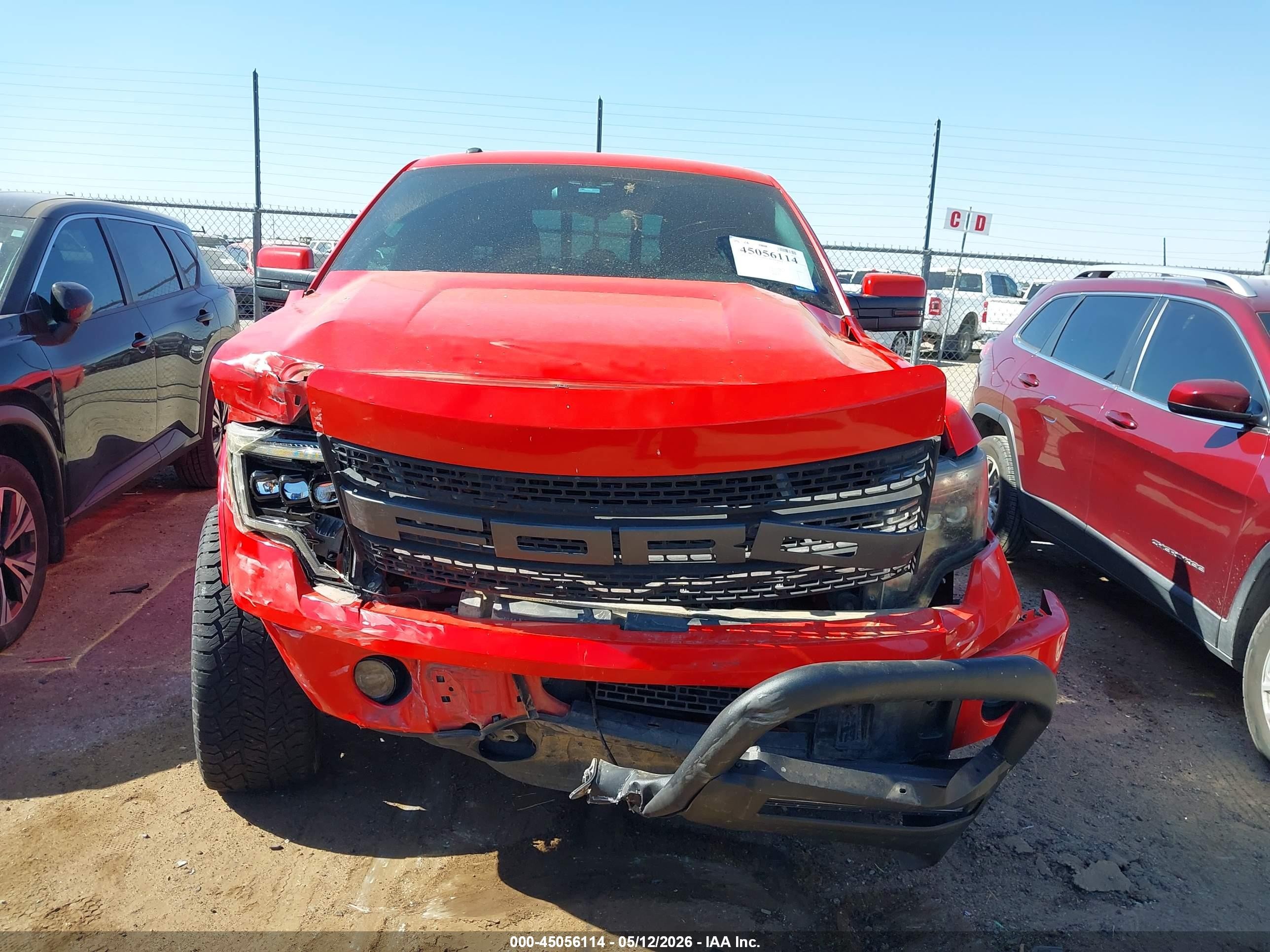 2013 Ford F-150 Fx4 Red vin: 1FTFW1ET9DKF55279