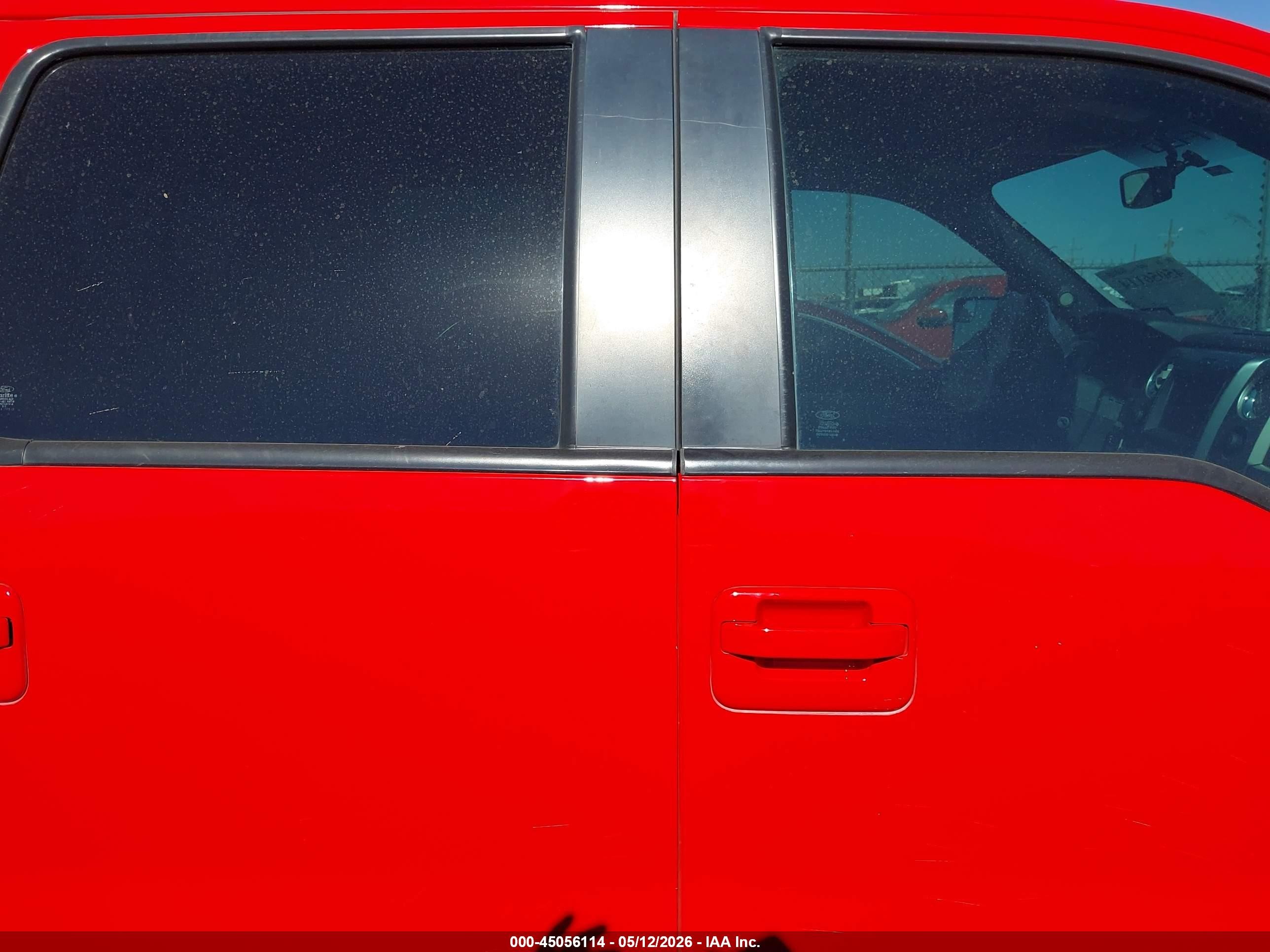2013 Ford F-150 Fx4 Red vin: 1FTFW1ET9DKF55279