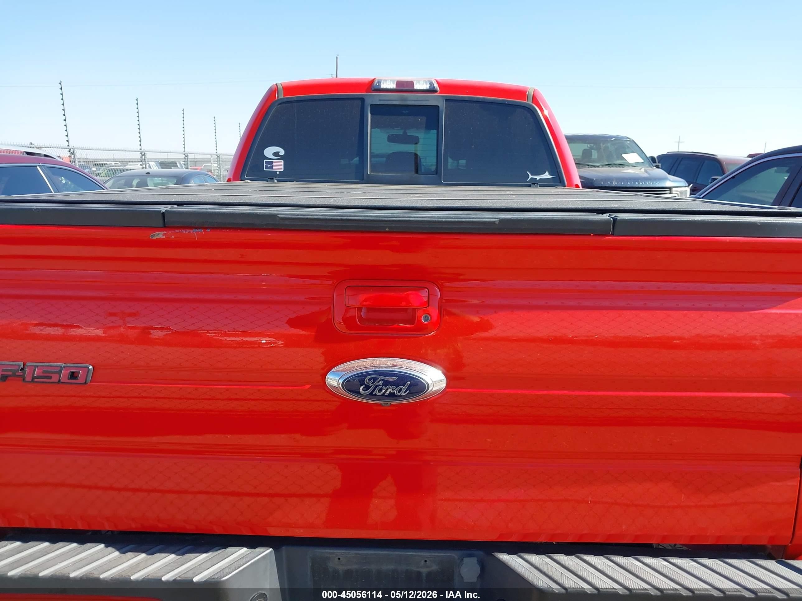 2013 Ford F-150 Fx4 Red vin: 1FTFW1ET9DKF55279