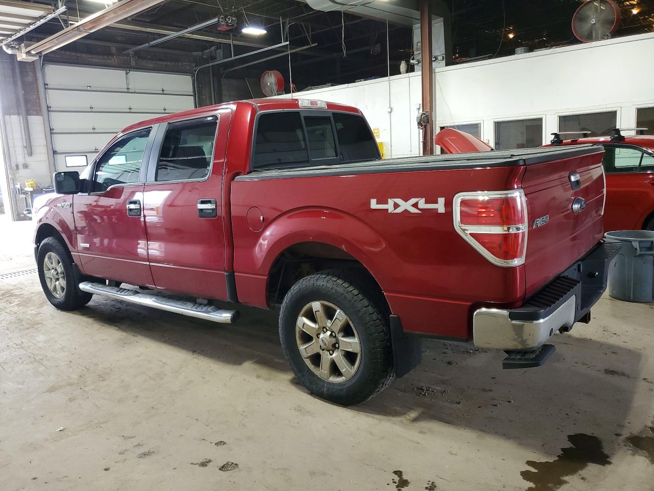 2013 Ford F150 Xlt Red vin: 1FTFW1ET9DKF79386