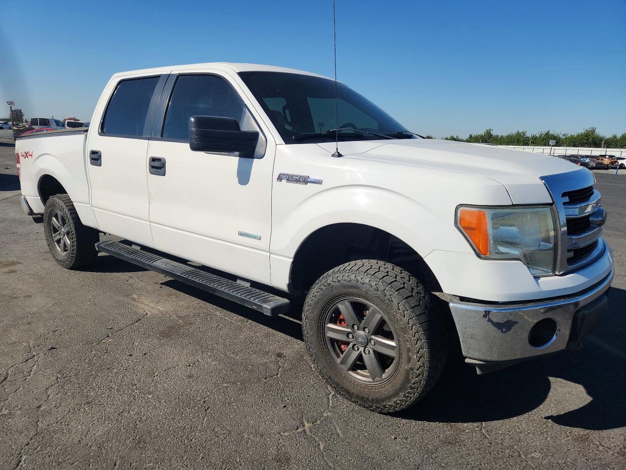 2013 Ford F150 Supercrew White vin: 1FTFW1ET9DKF80490