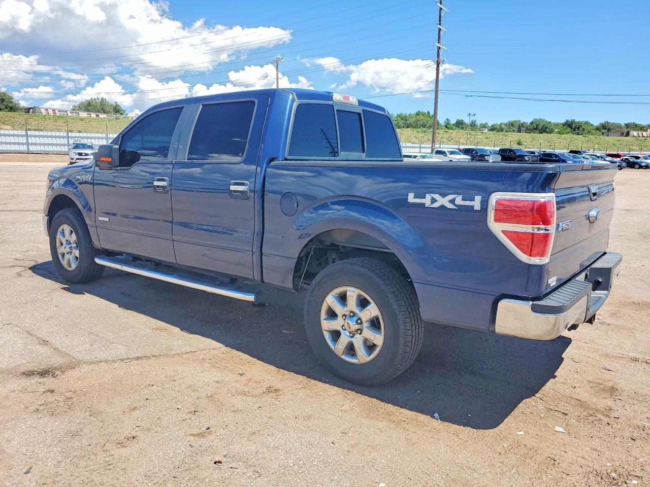 2013 Ford F150 Supercrew Blue vin: 1FTFW1ET9DKF85463