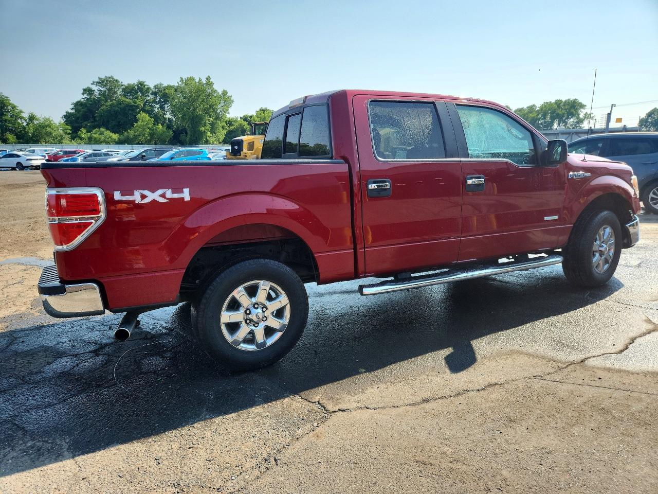 2013 Ford F150 Supercrew Бордовый vin: 1FTFW1ET9DKG15643