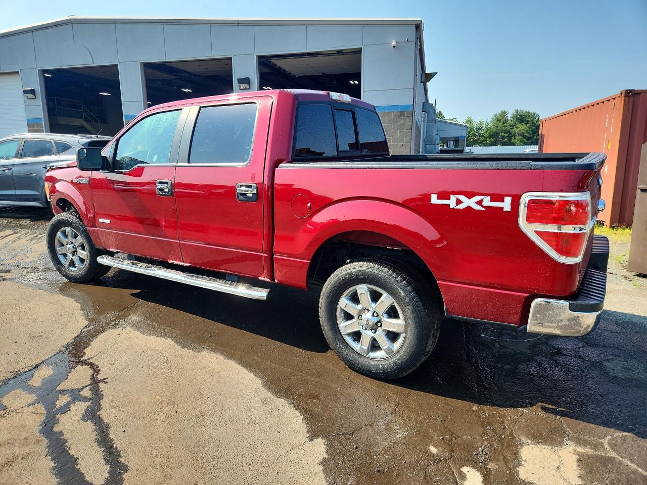 2013 Ford F150 Supercrew Бордовый vin: 1FTFW1ET9DKG15643