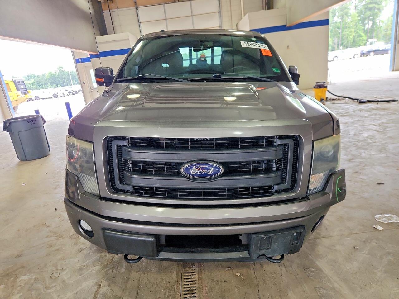2013 Ford F150 Supercrew Gray vin: 1FTFW1ET9DKG20129