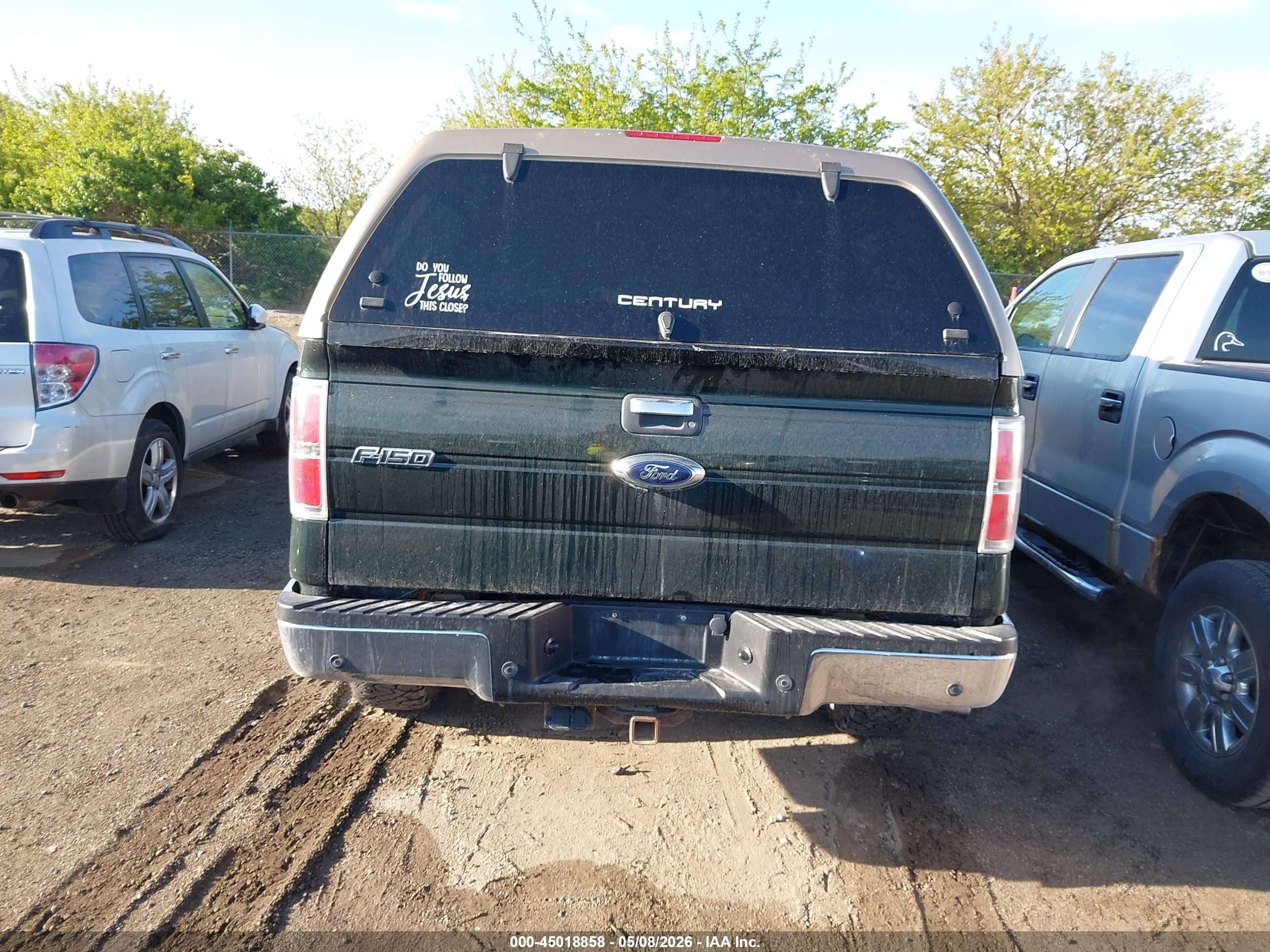 2013 Ford F-150 Xlt Зеленый vin: 1FTFW1ET9DKG28490