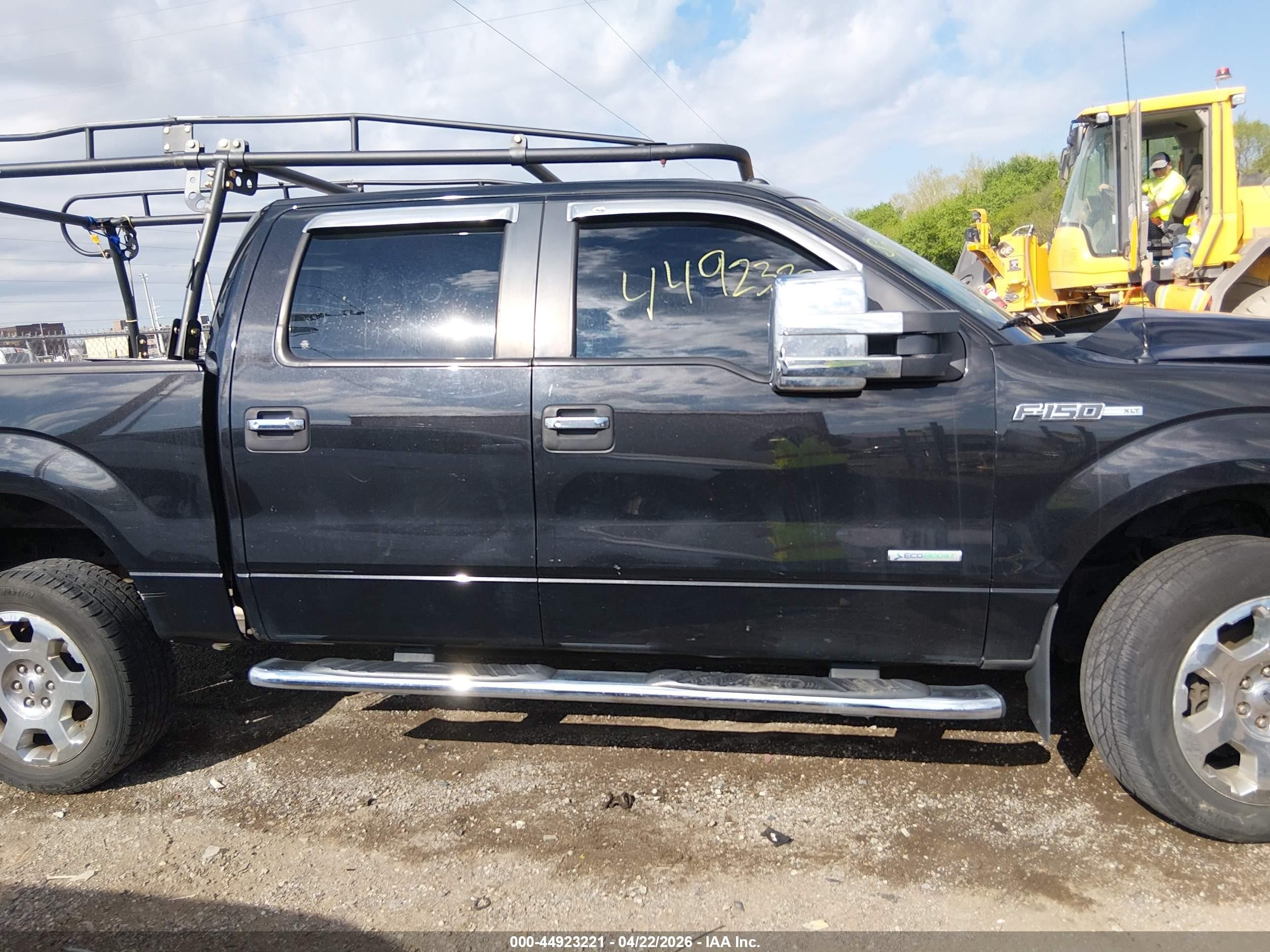 2014 Ford F-150 Xlt Black vin: 1FTFW1ET9EFA37070