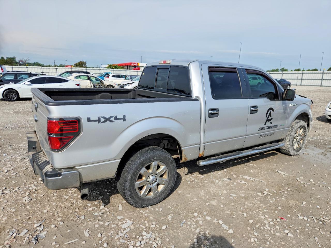 2014 Ford F150 Supercrew Silver vin: 1FTFW1ET9EFA60350