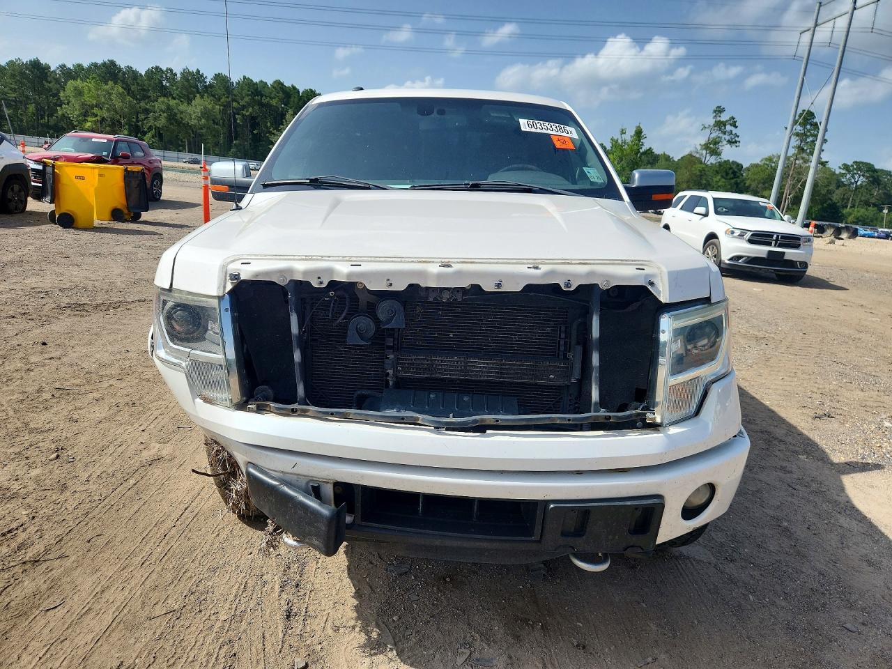 2014 Ford F150 Supercrew White vin: 1FTFW1ET9EFA82011
