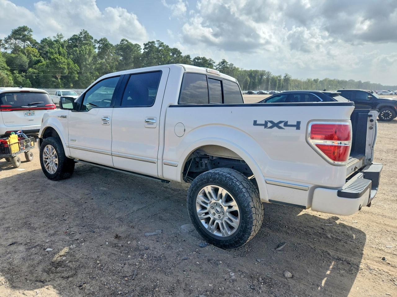 2014 Ford F150 Supercrew White vin: 1FTFW1ET9EFA82011