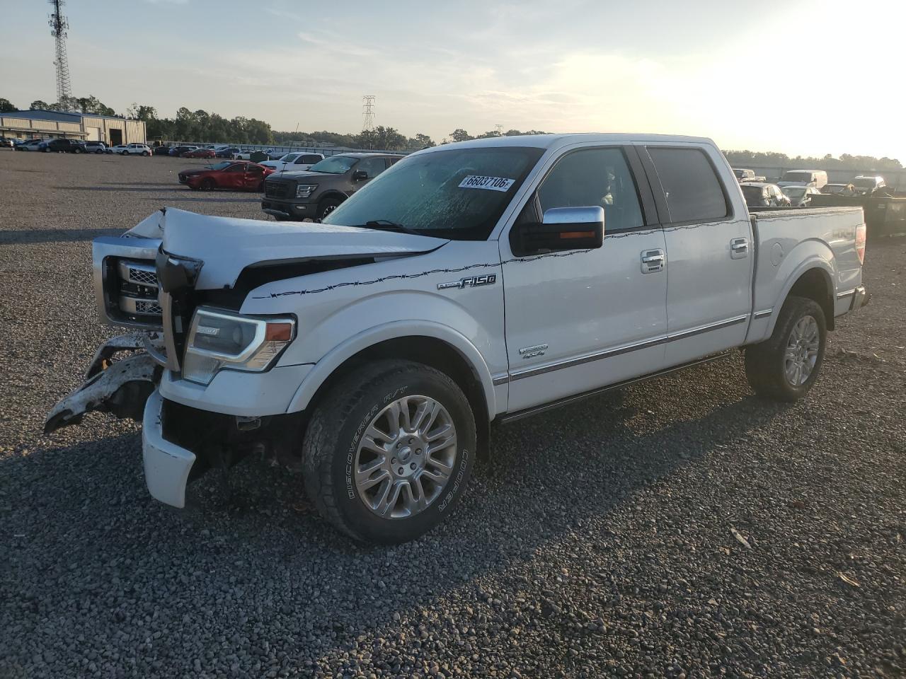 2014 Ford F150 Supercrew White vin: 1FTFW1ET9EFA95955