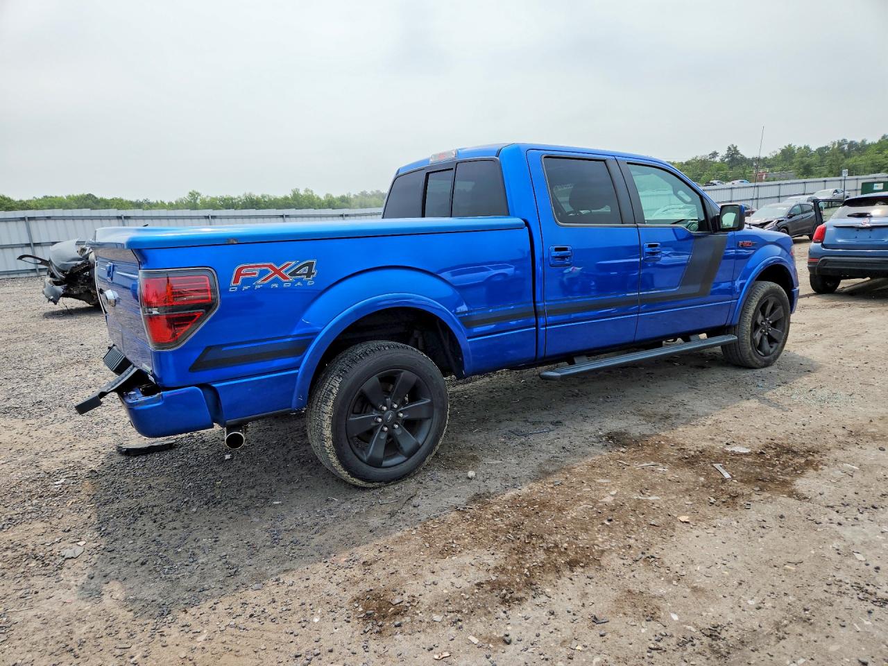 2014 Ford F-150 Supercrew Blue vin: 1FTFW1ET9EFB09756