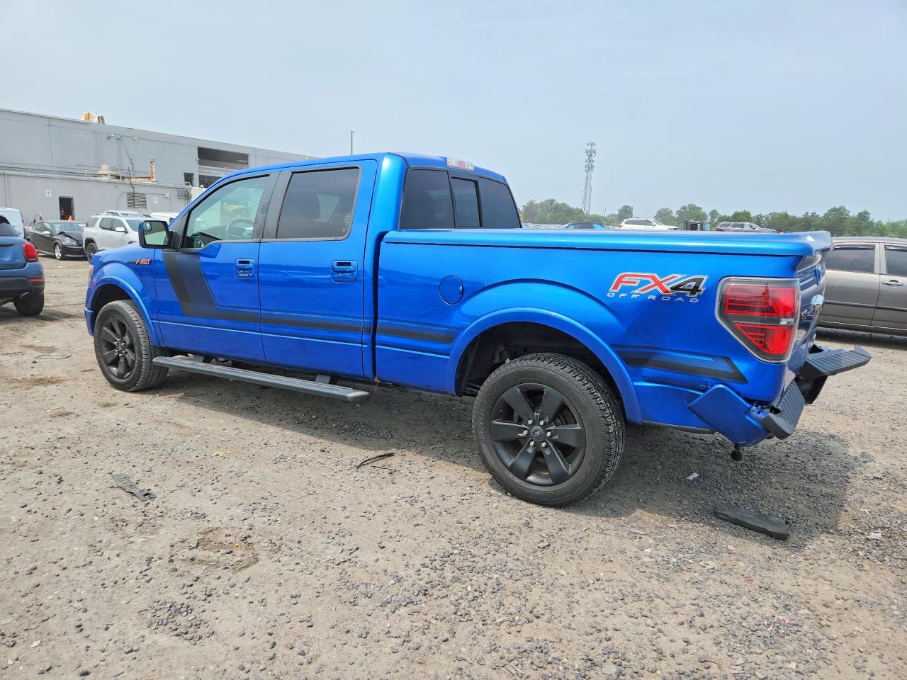 2014 Ford F-150 Supercrew Blue vin: 1FTFW1ET9EFB09756