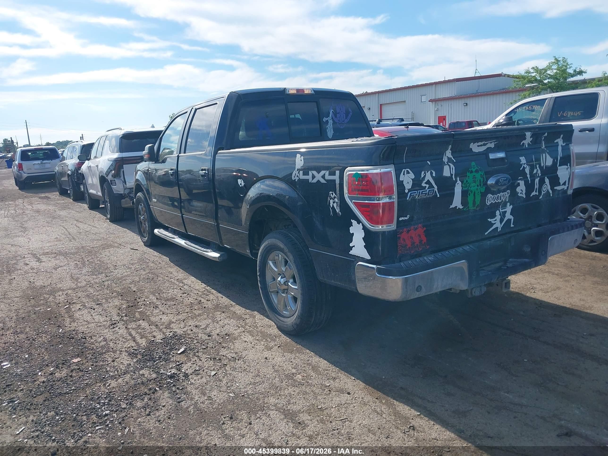 2014 Ford F-150 Xlt Black vin: 1FTFW1ET9EFB75966