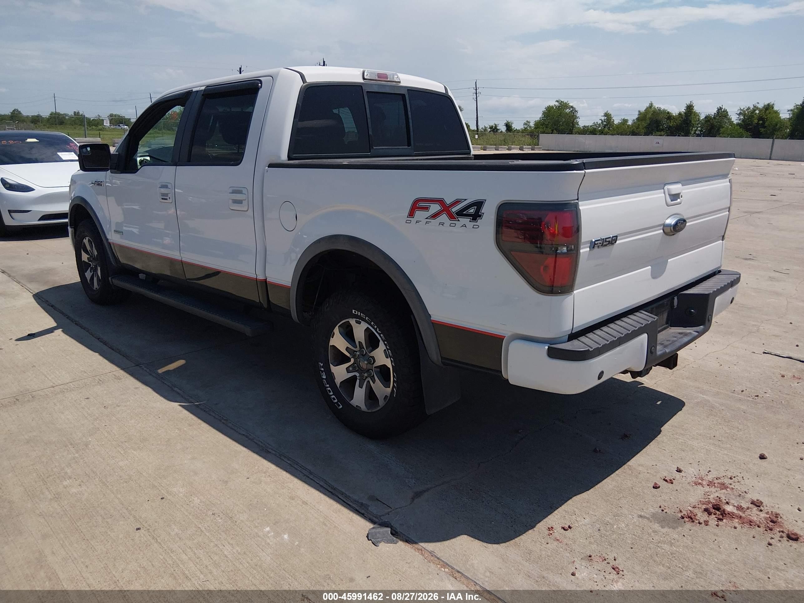 2014 Ford F-150 Fx4 Белый vin: 1FTFW1ET9EFB97661