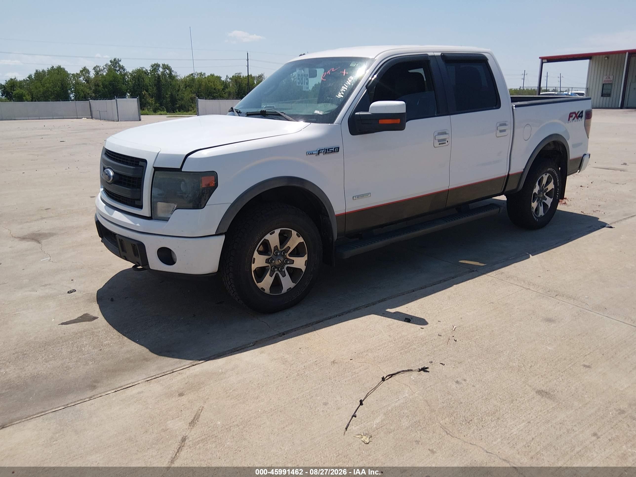 2014 Ford F-150 Fx4 Белый vin: 1FTFW1ET9EFB97661