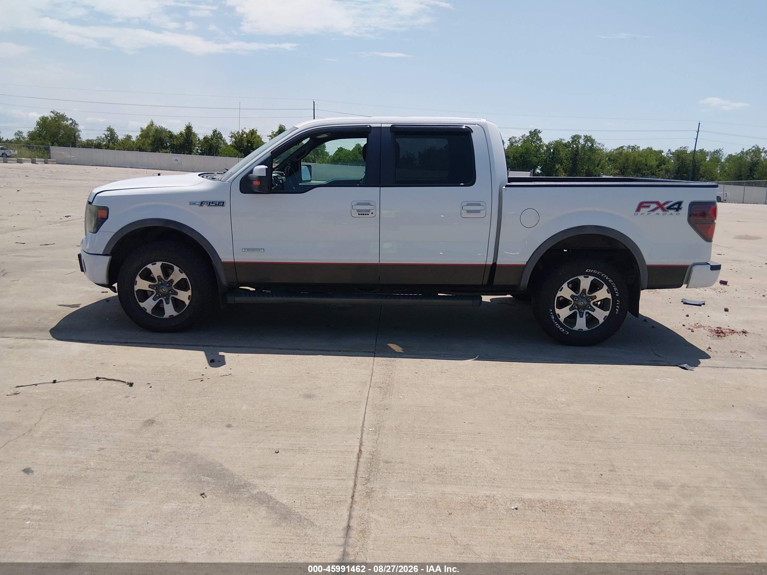 2014 Ford F-150 Fx4 Белый vin: 1FTFW1ET9EFB97661