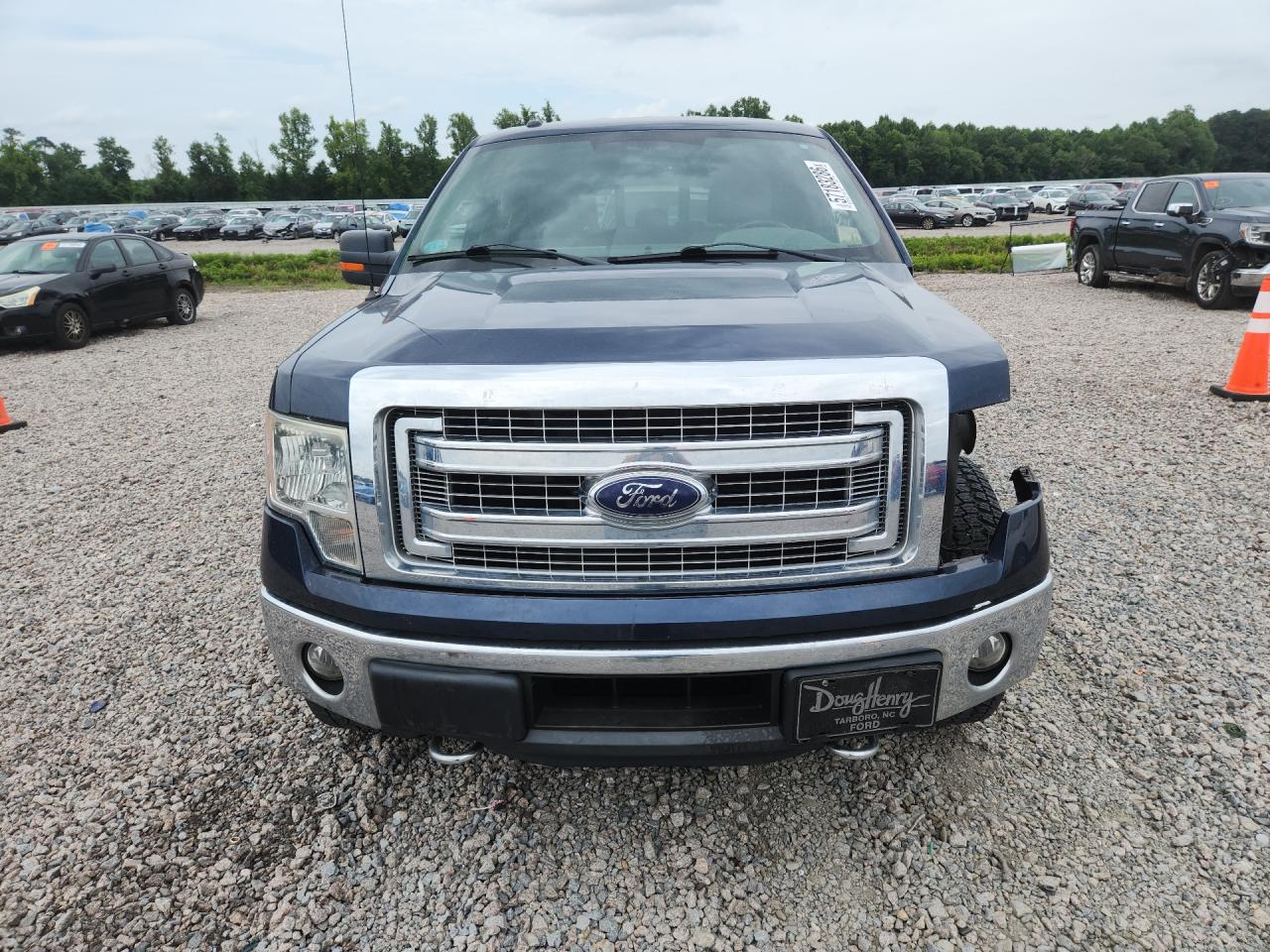 2014 Ford F150 Supercrew Blue vin: 1FTFW1ET9EFC12773