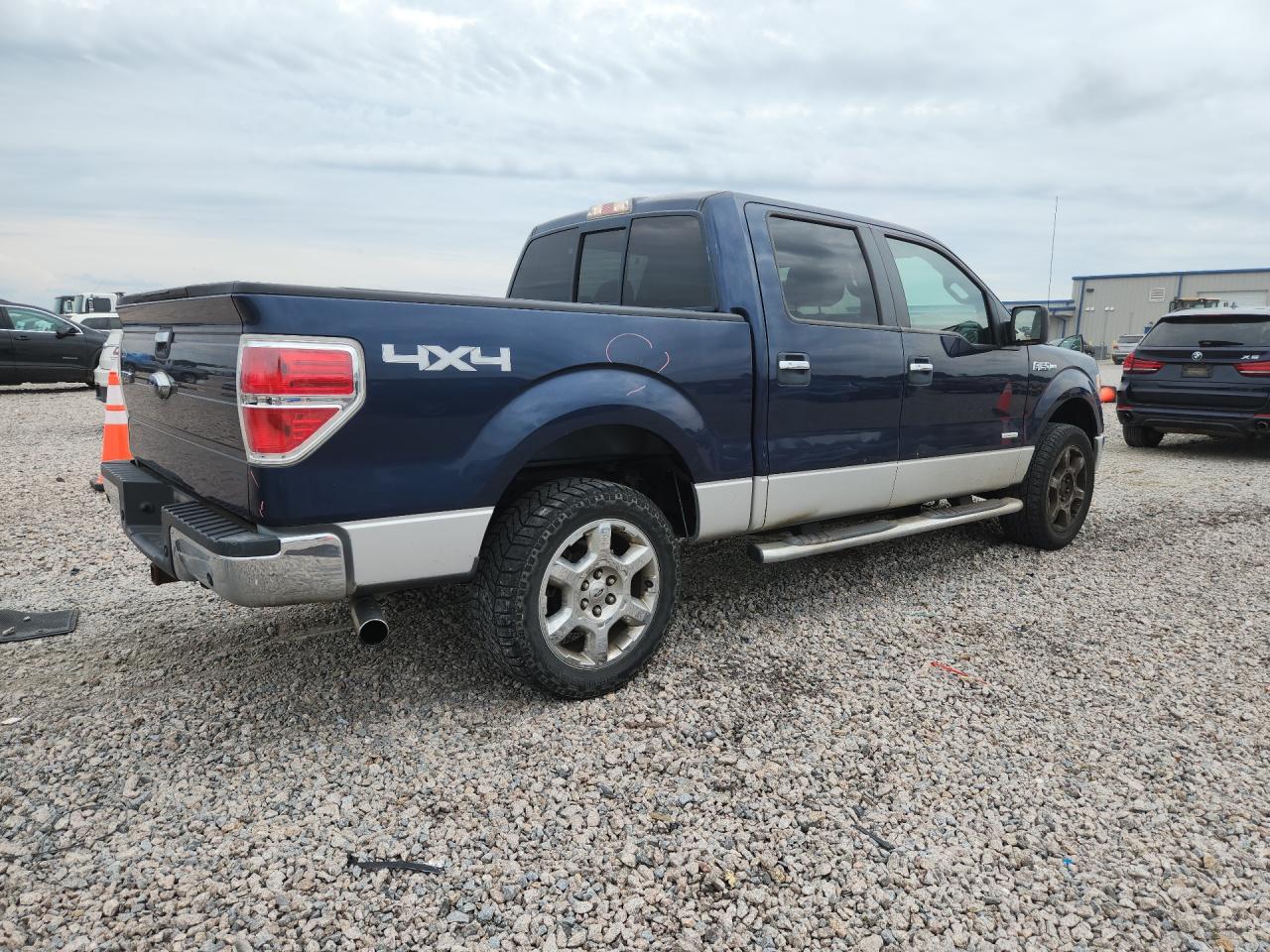 2014 Ford F150 Supercrew Blue vin: 1FTFW1ET9EFC12773
