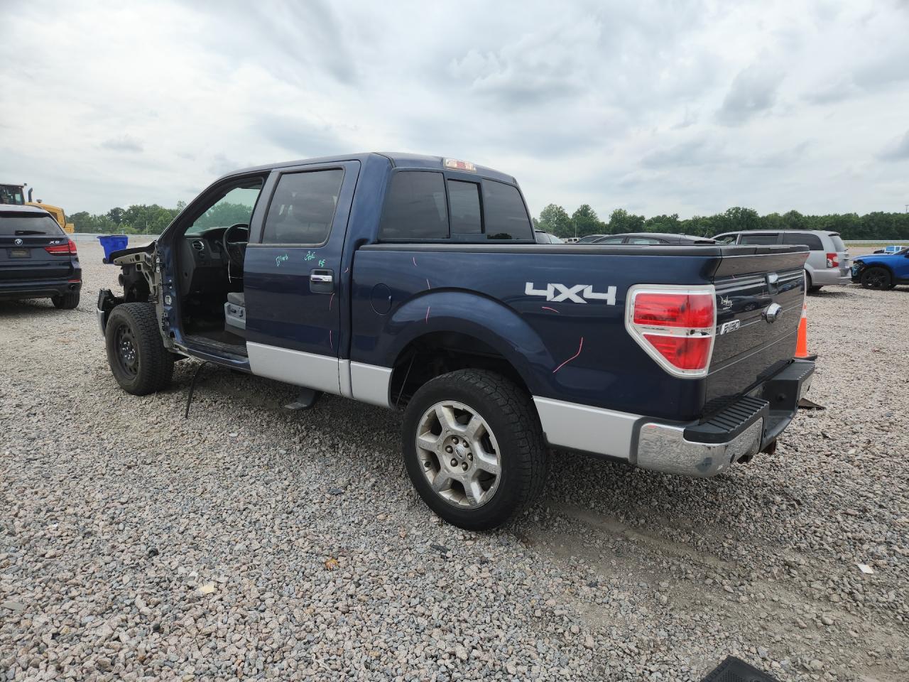2014 Ford F150 Supercrew Blue vin: 1FTFW1ET9EFC12773
