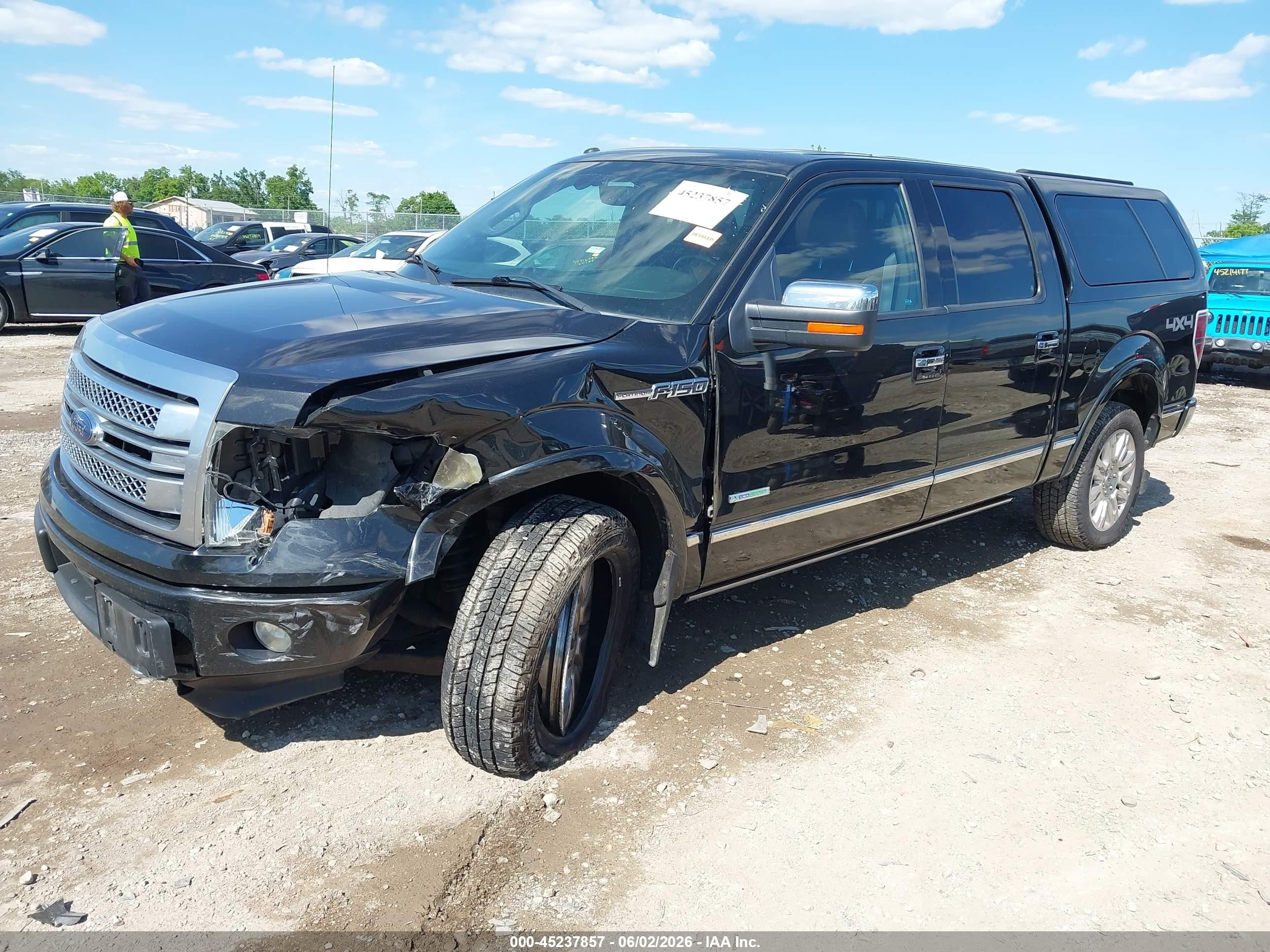 2014 Ford F-150 Platinum Black vin: 1FTFW1ET9EFC51041