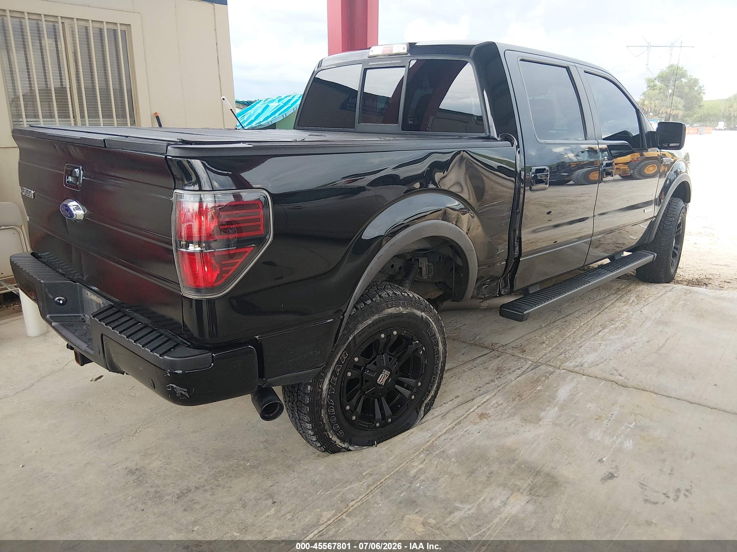 2014 Ford F-150 Fx4 Черный vin: 1FTFW1ET9EFC64128