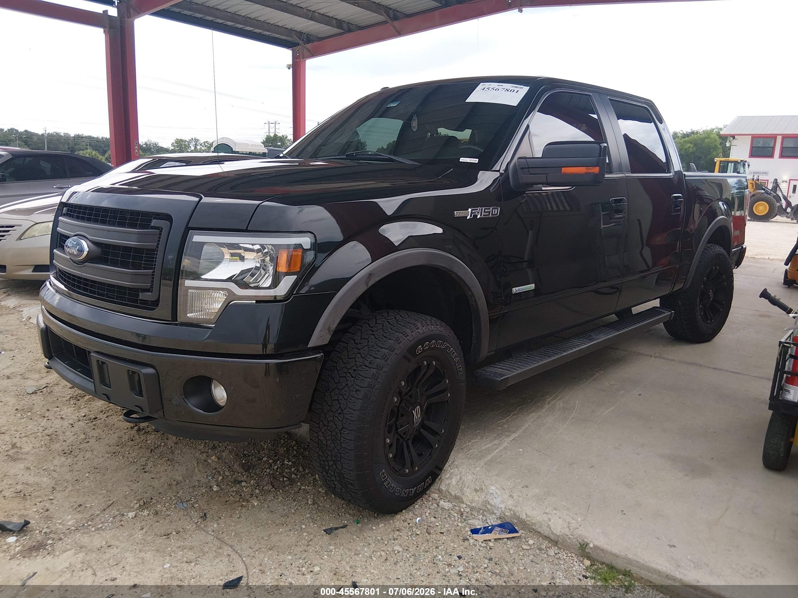2014 Ford F-150 Fx4 Черный vin: 1FTFW1ET9EFC64128